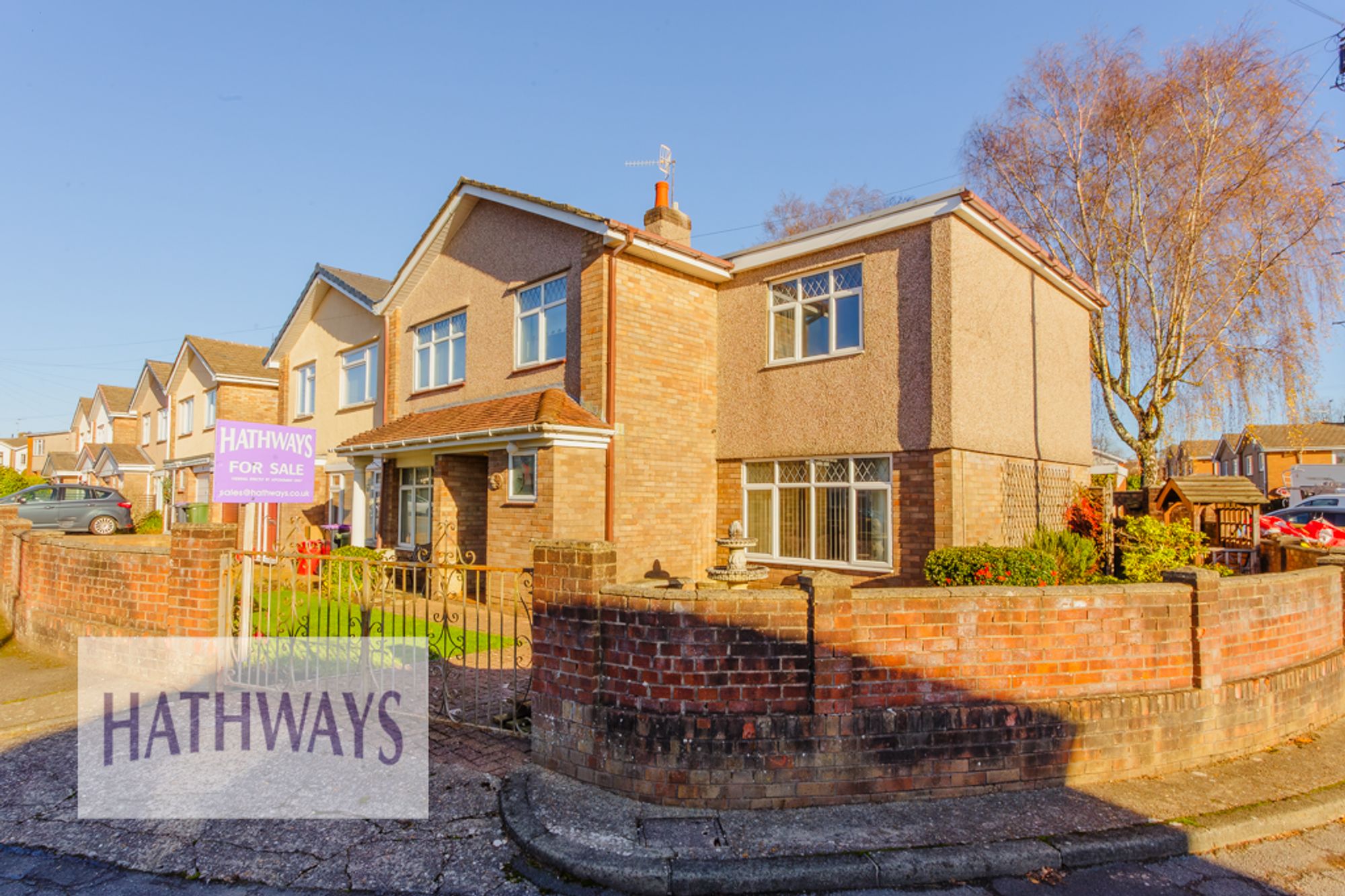 4 bed semi-detached house for sale in Llandegveth Close, Cwmbran  - Property Image 1