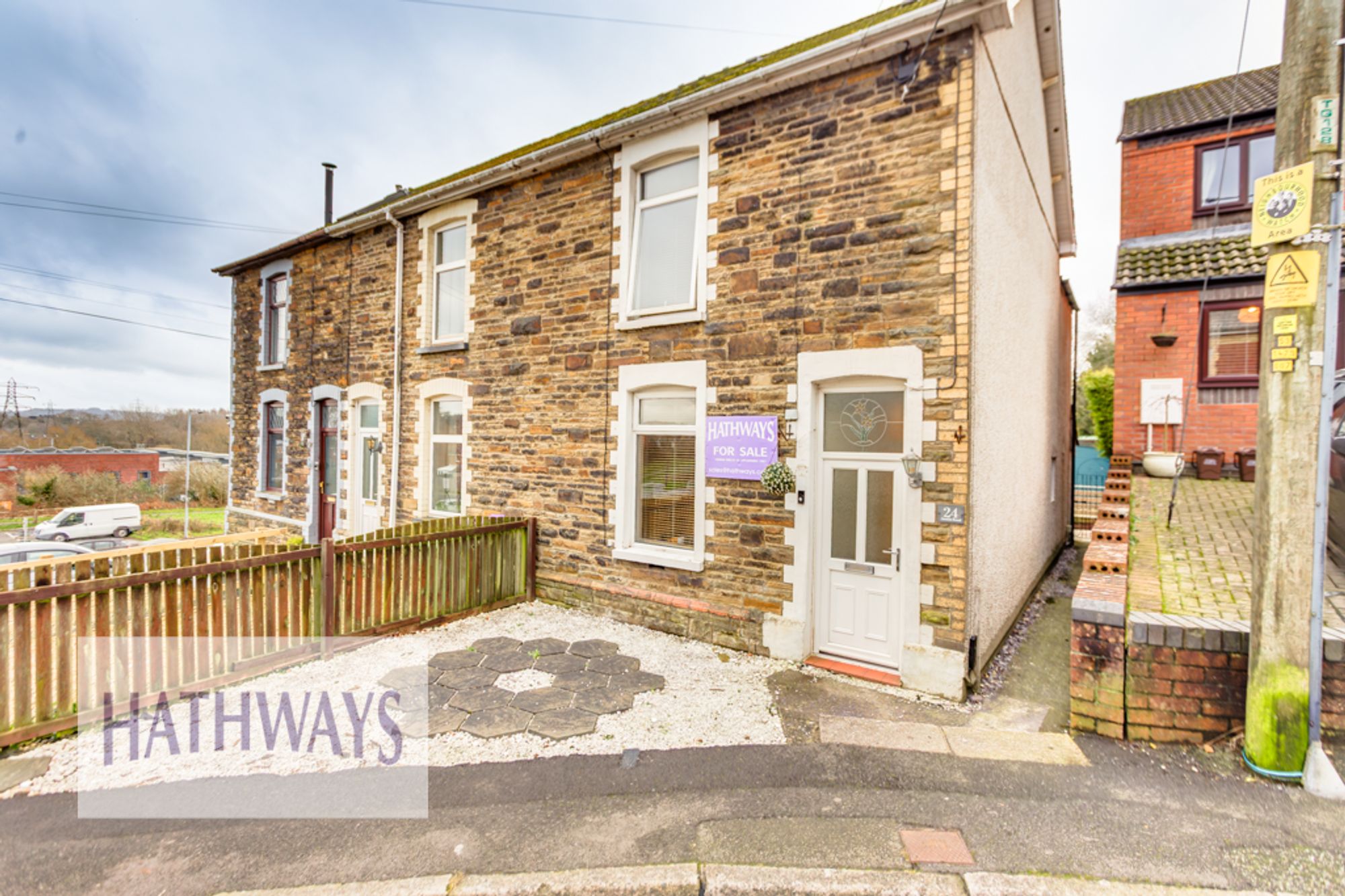2 bed end of terrace house for sale in Austin Road, Pontypool, NP4 
