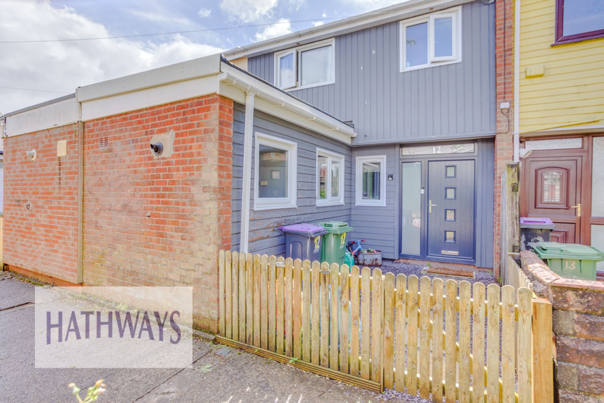 3 bed terraced house to rent in Ellwood Path, Cwmbran, NP44