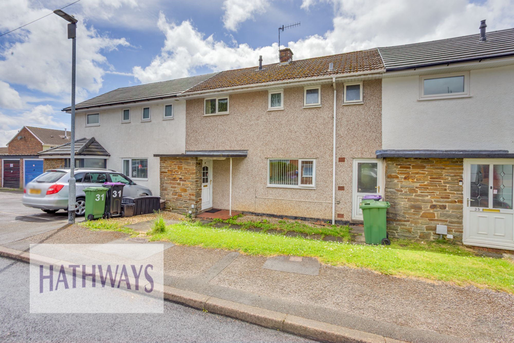 3 bed terraced house for sale in Poplar Road, Cwmbran, NP44