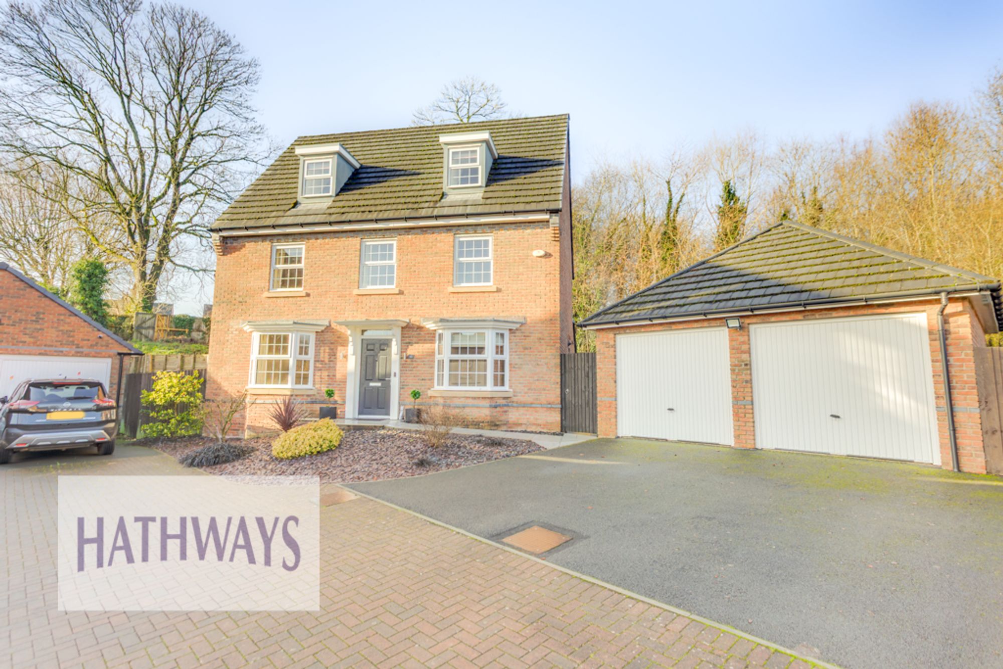 5 bed detached house for sale in Poppy Field Avenue, Cwmbran, NP44
