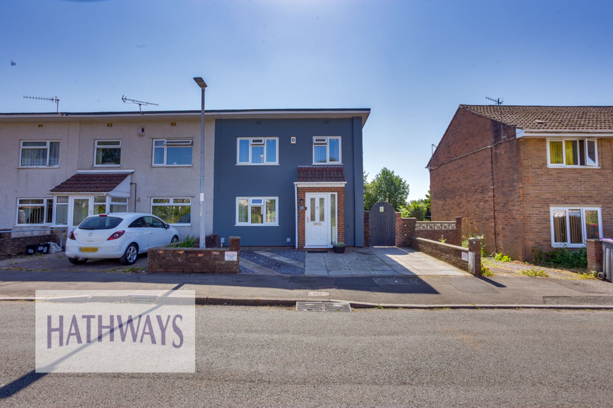 3 bed end of terrace house for sale in Bryncelyn Road, Cwmbran, NP44