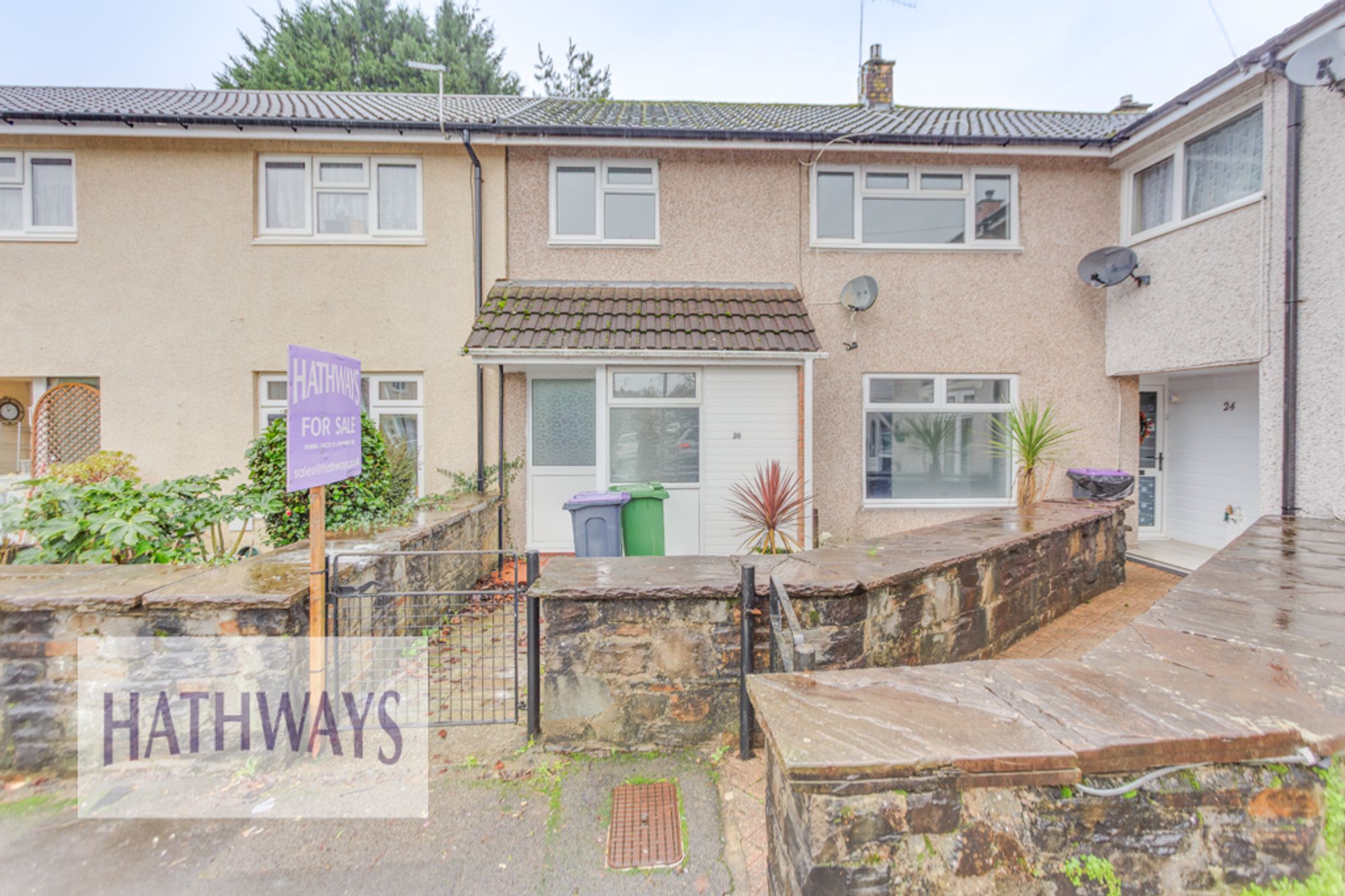 3 bed terraced house for sale in Manorbier Drive, Cwmbran, NP44