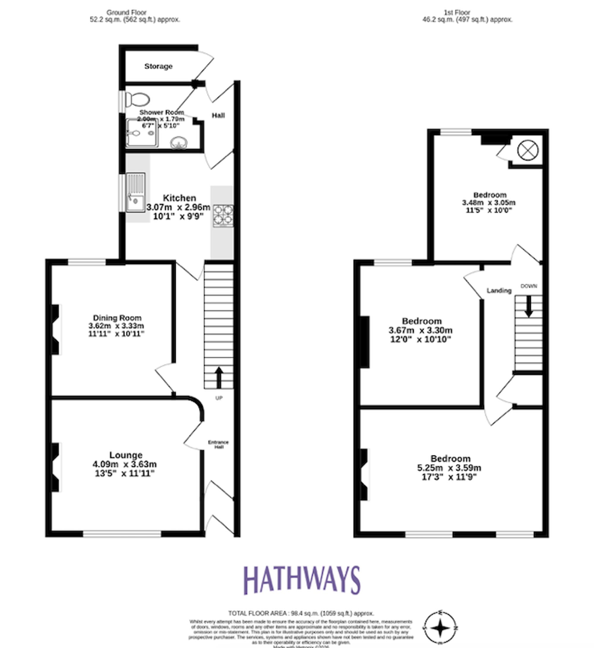 3 bed mid-terraced house for sale in Grove Place, Pontypool 1