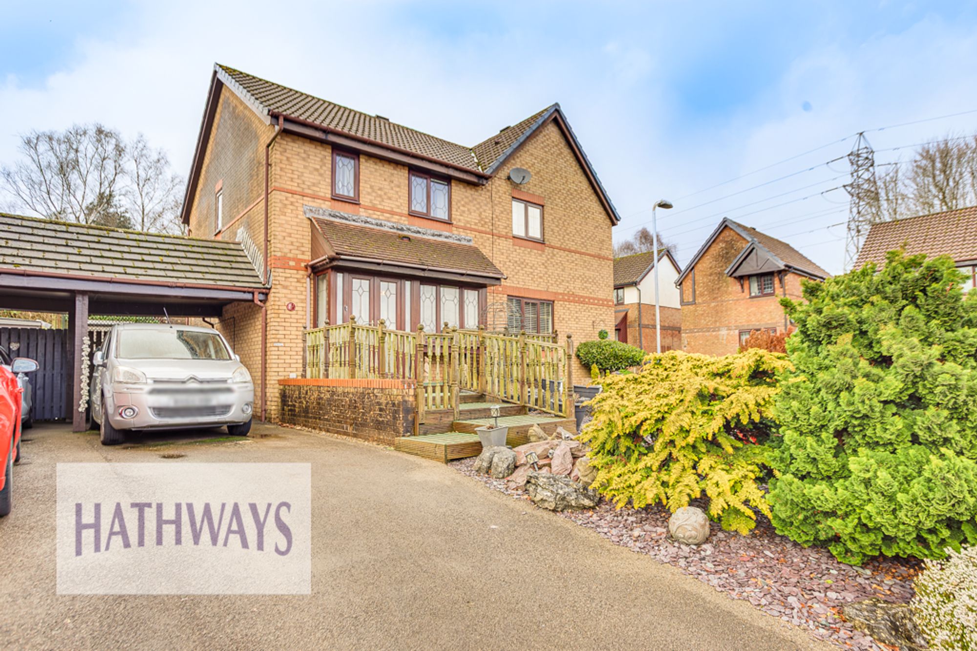 3 bed semi-detached house for sale in Wern Fach Court, Cwmbran  - Property Image 1