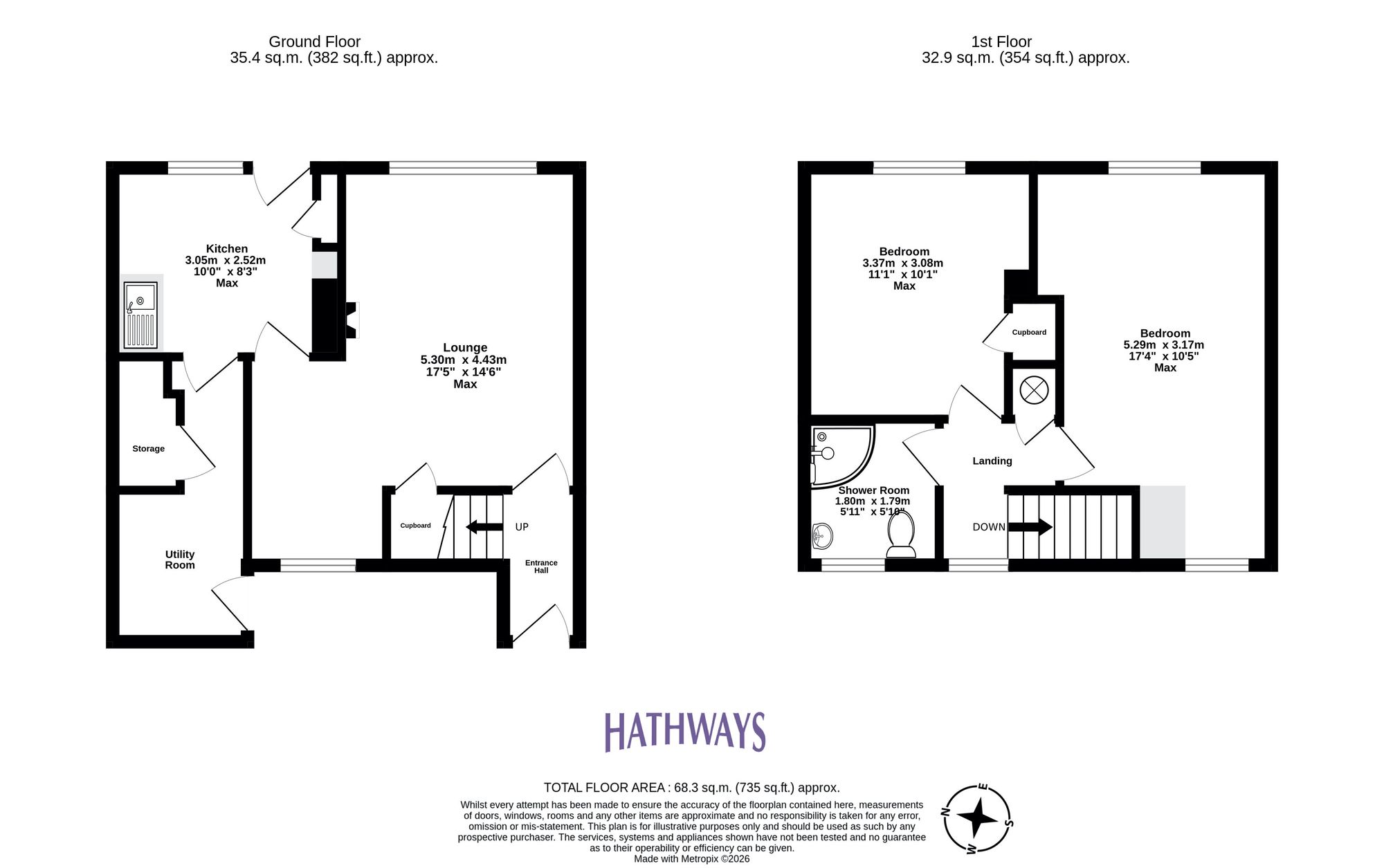 2 bed terraced house for sale in Gainsborough Close, Llantarnam, NP44  - Property Image 2