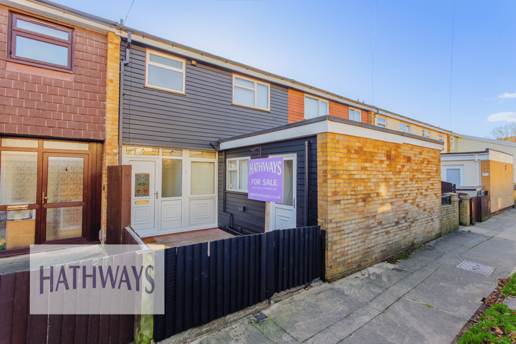 3 bed mid-terraced house for sale in Cresswell Walk, Cwmbran, NP44