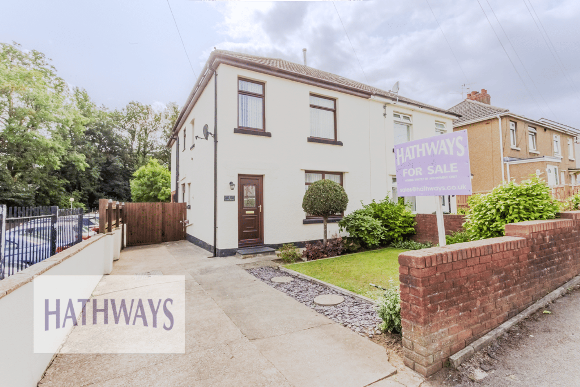 3 bed semi-detached house for sale in Clark Avenue, Cwmbran - Property Image 1