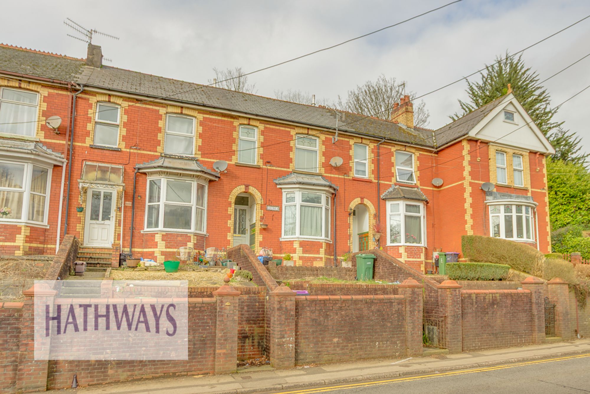 2 bed terraced house for sale in Snatchwood Road, Pontypool, NP4 