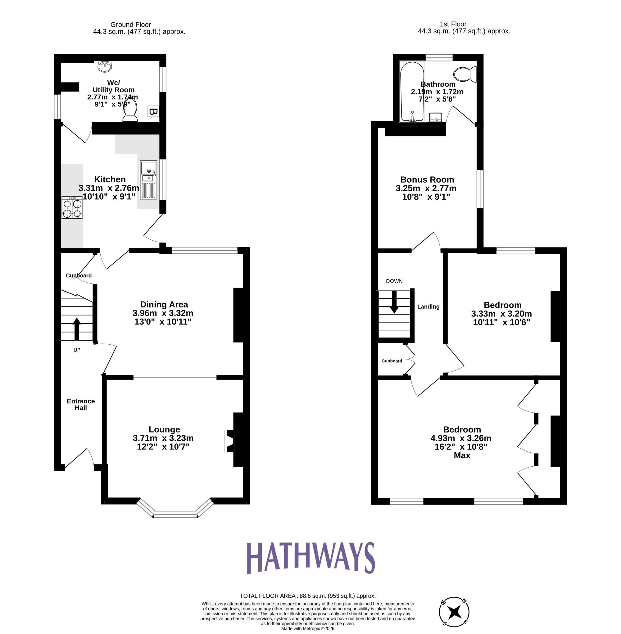 2 bed terraced house for sale in Snatchwood Road, Pontypool  - Property Image 2