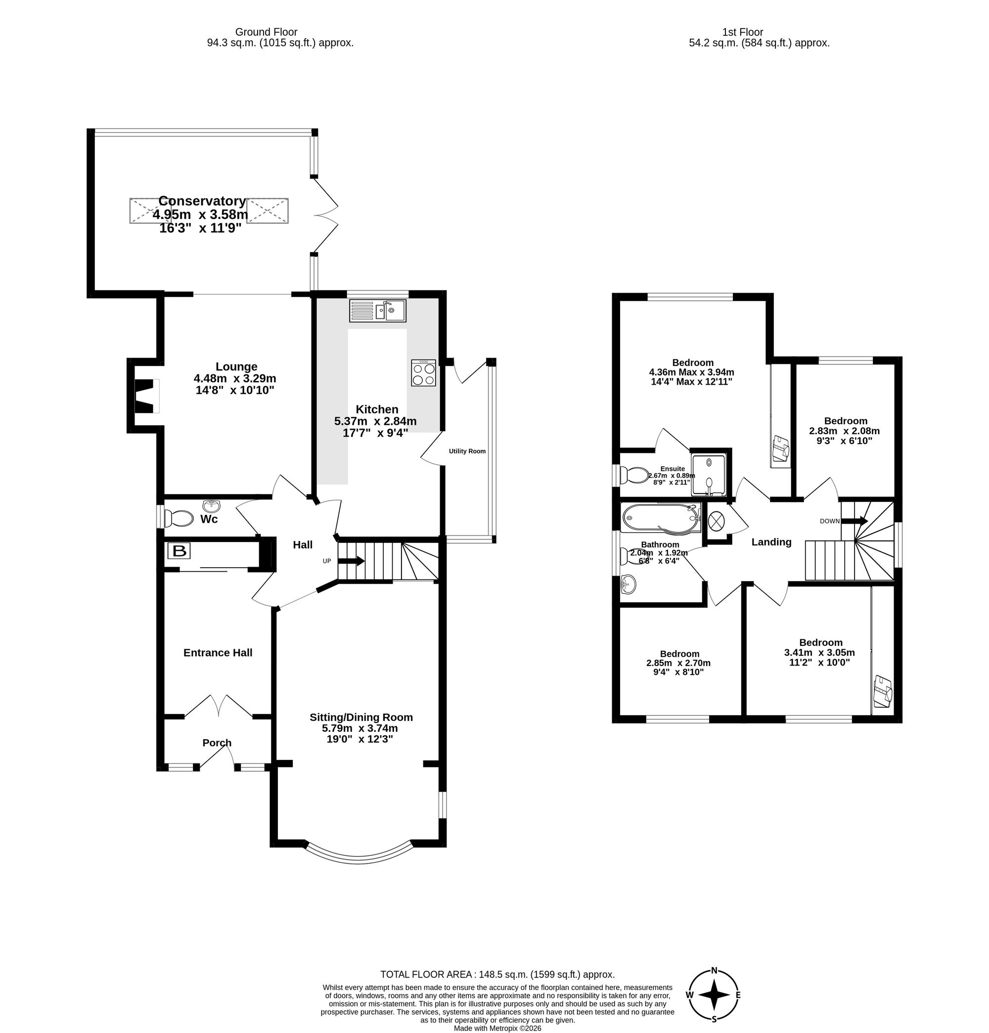 4 bed detached house for sale in Rosemead, Greenmeadow, NP44  - Property Image 2