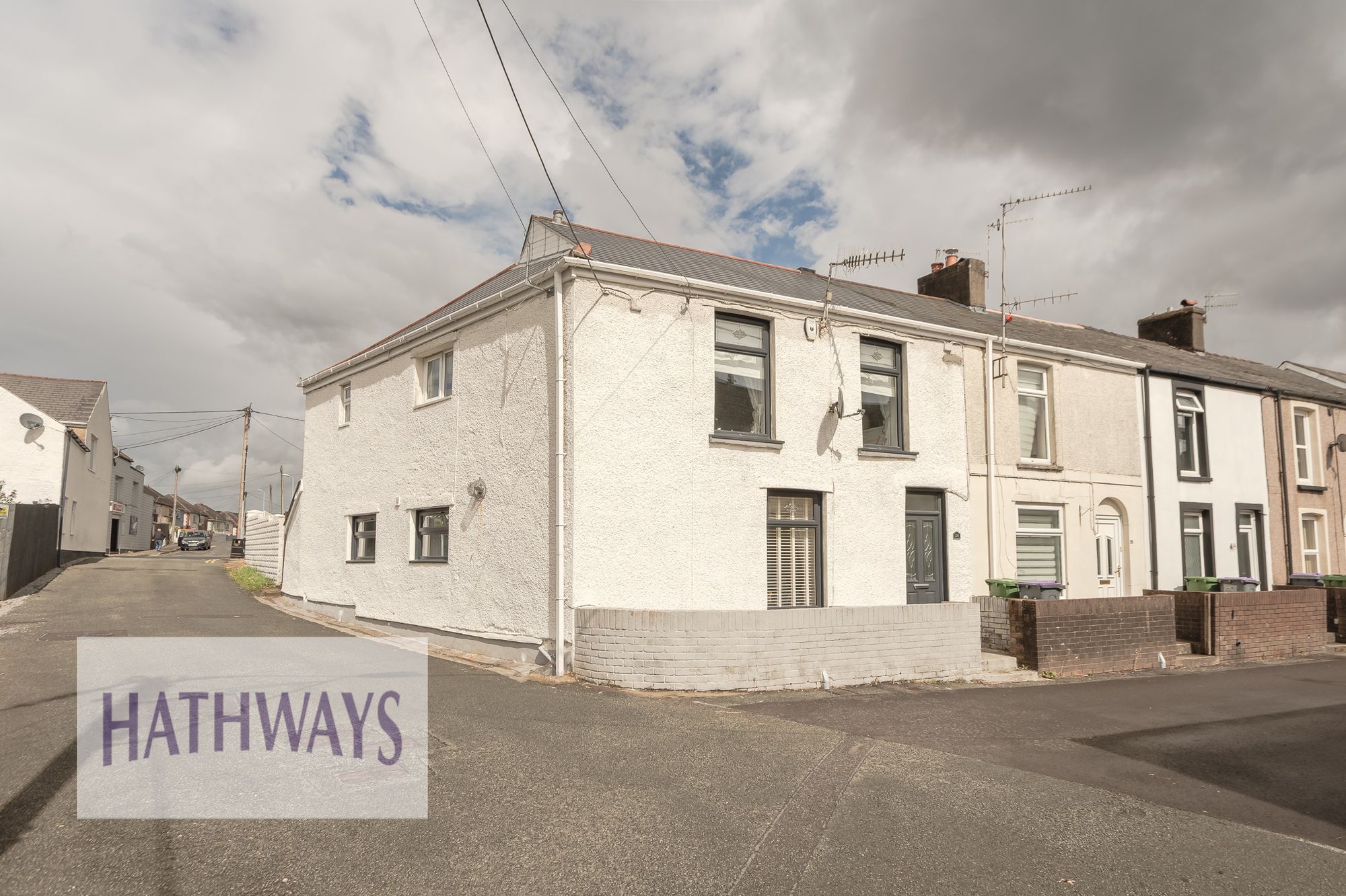 3 bed end of terrace house for sale in Gwent Street, Pontypool, NP4