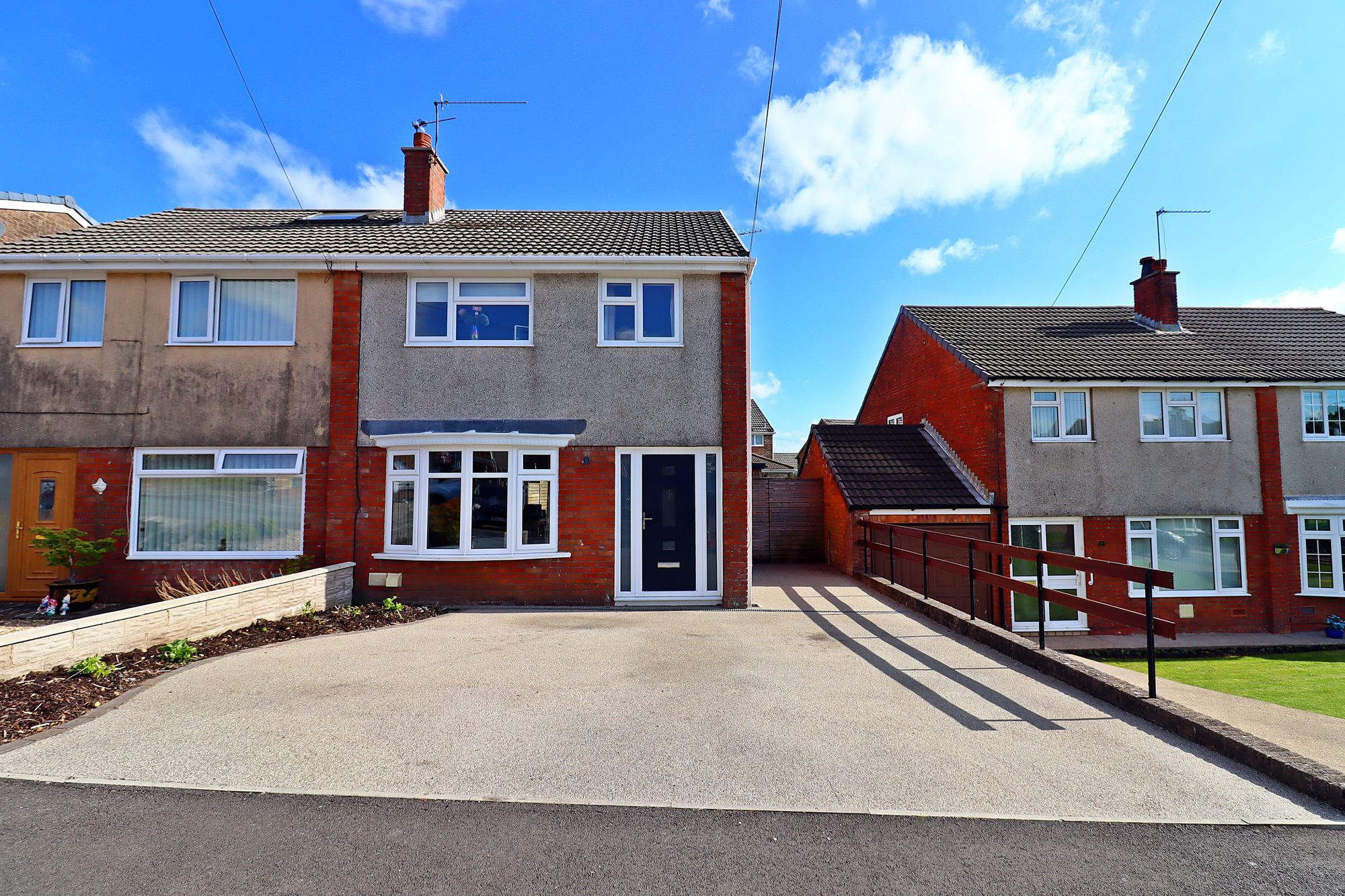 3 bed semi-detached house for sale in Cargill Close, Pontypridd  - Property Image 1