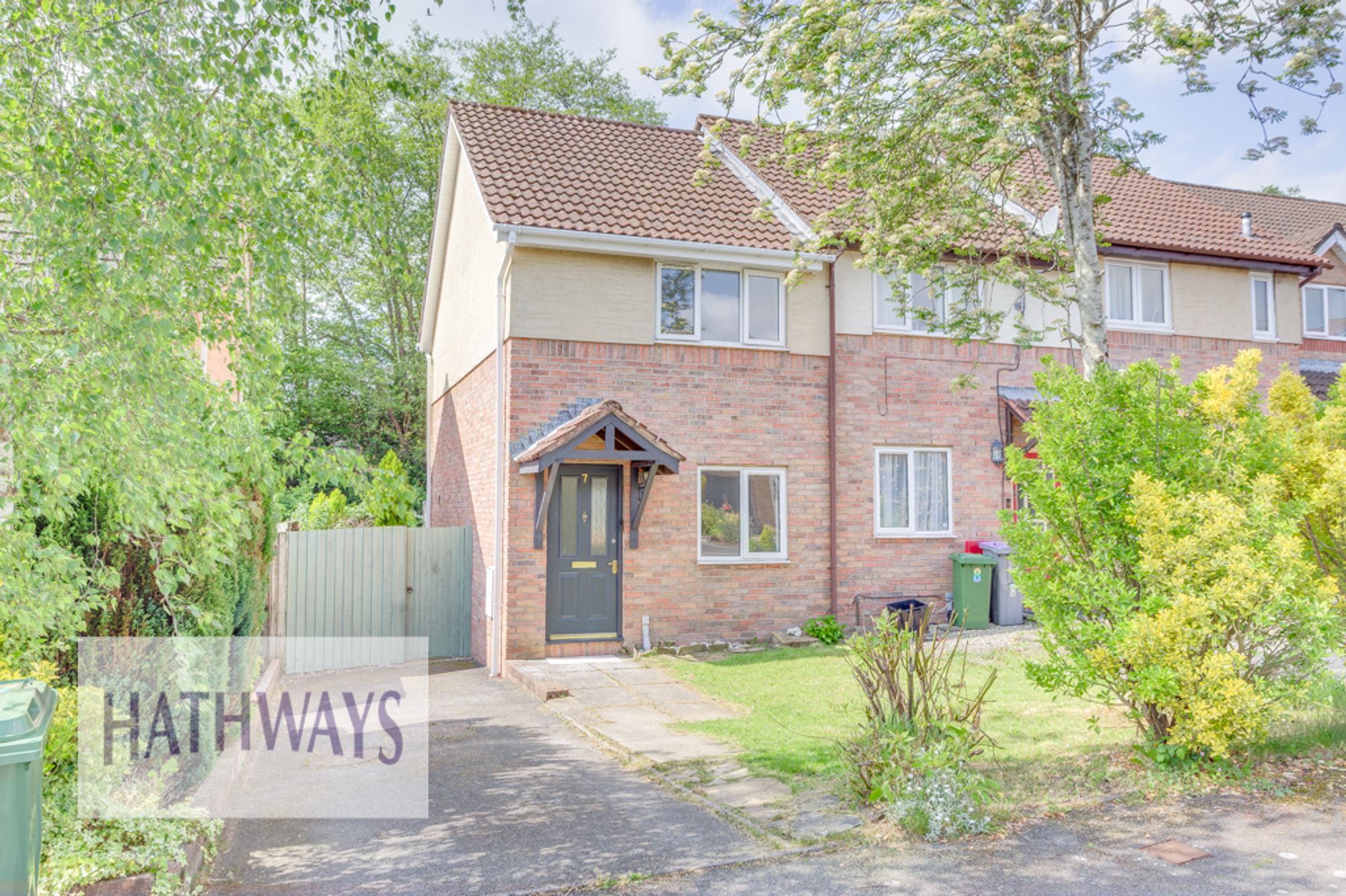 2 bed end of terrace house for sale in Dean Court, Cwmbran, NP44