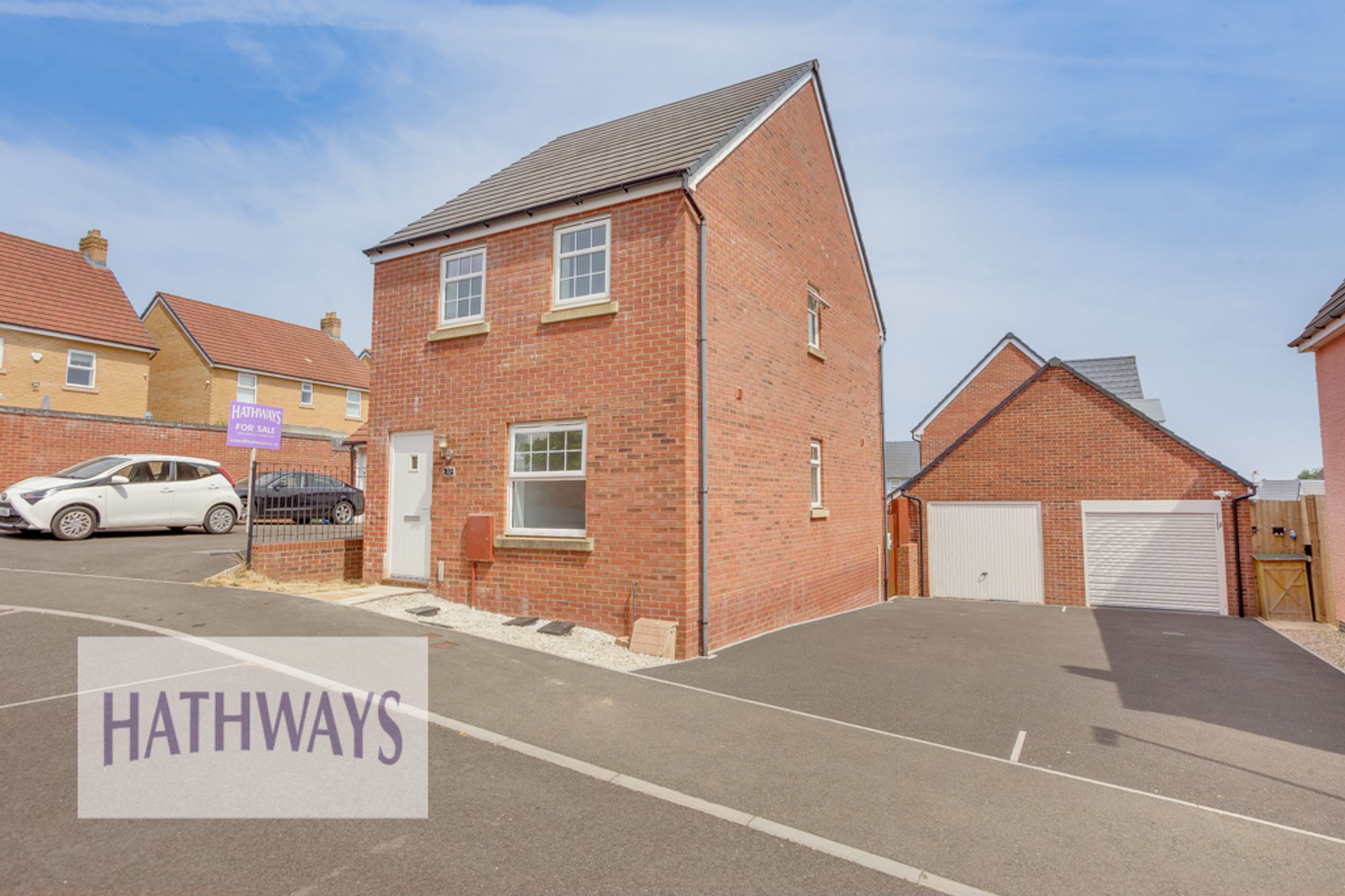 3 bed detached house for sale in Lle Eirlys, Pontrhydyrun, NP44