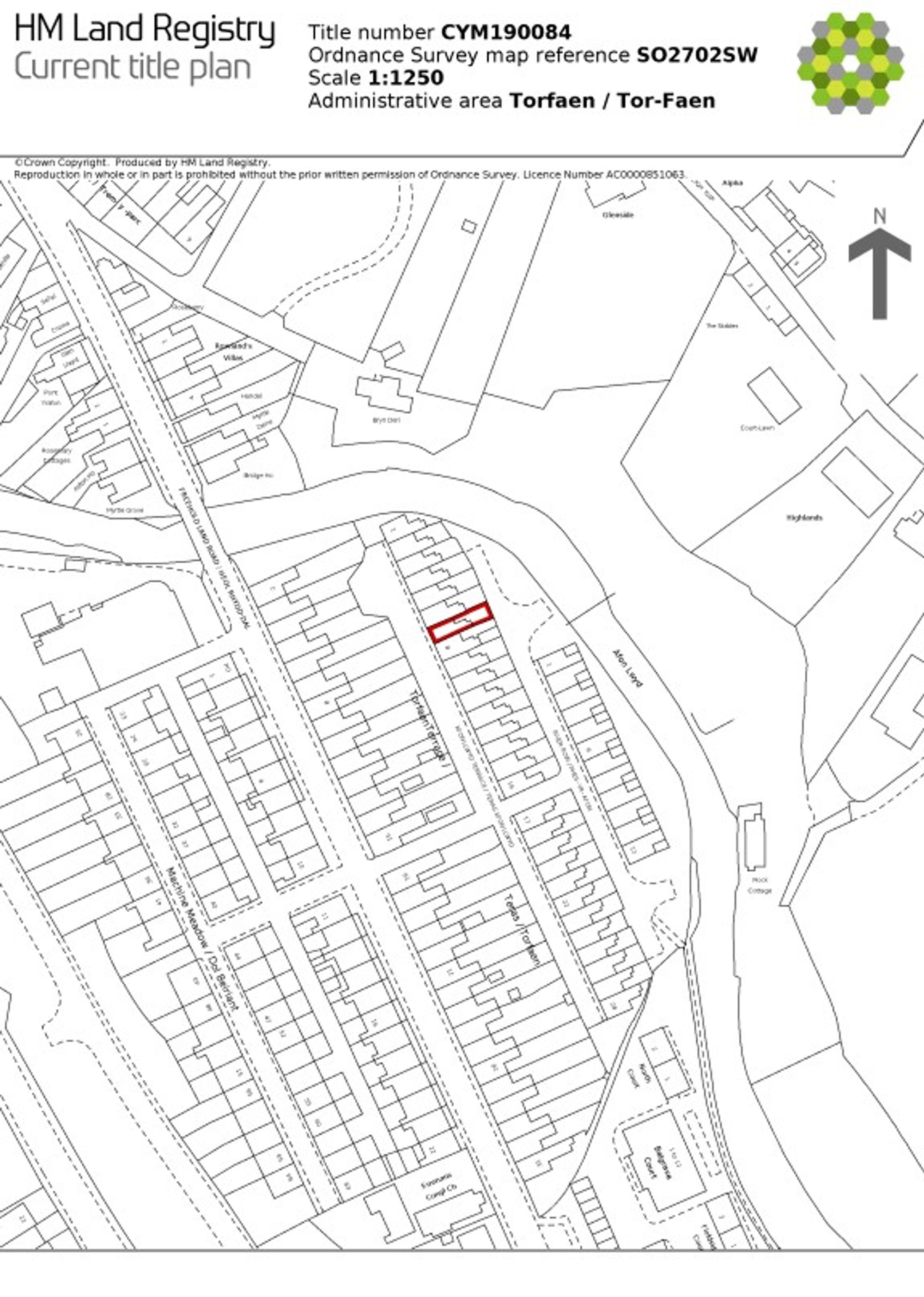 2 bed mid-terraced house for sale in Afon Llwyd Terrace, Pontypool 19