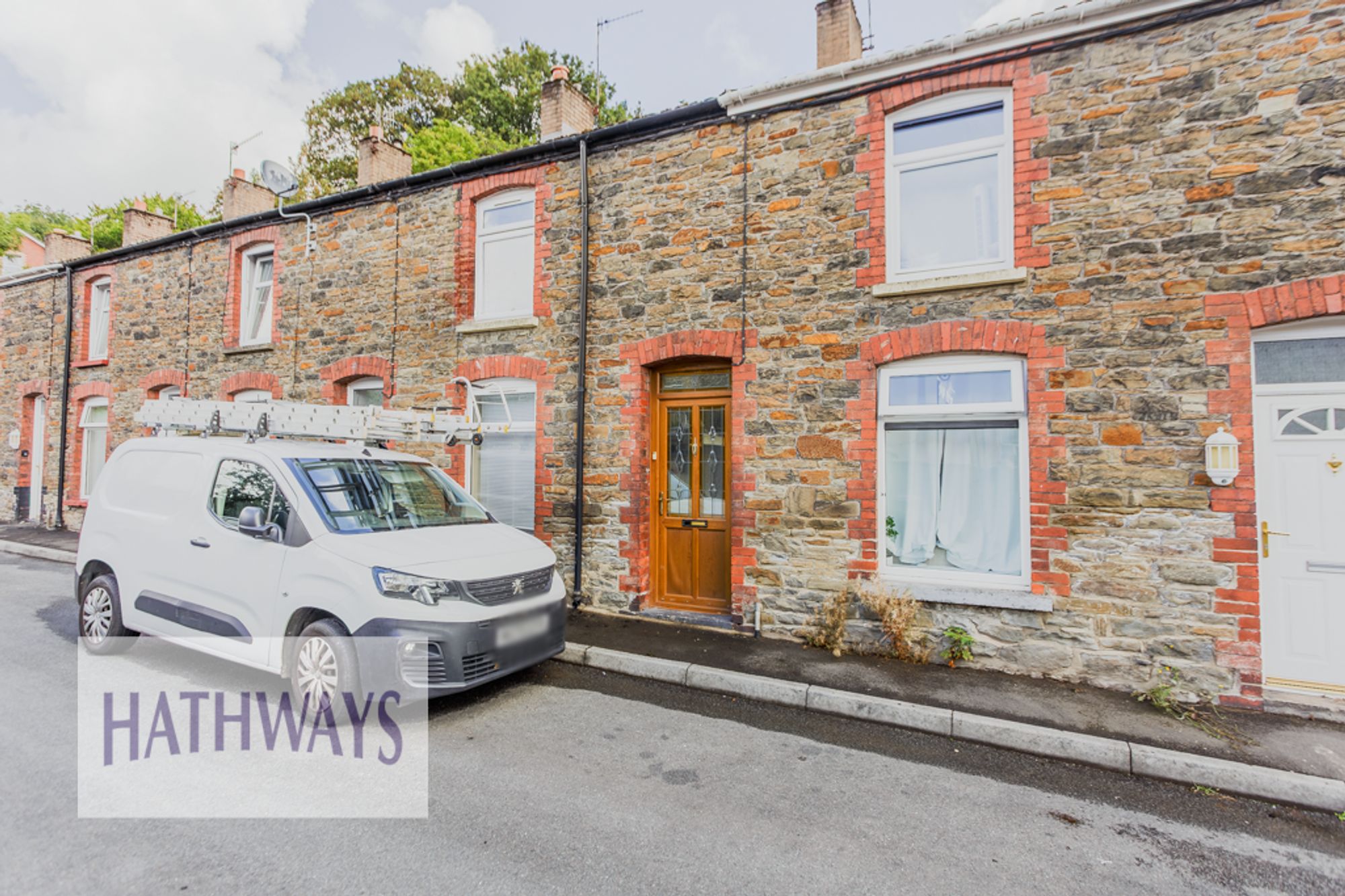 2 bed mid-terraced house for sale in Afon Llwyd Terrace, Pontypool  - Property Image 1