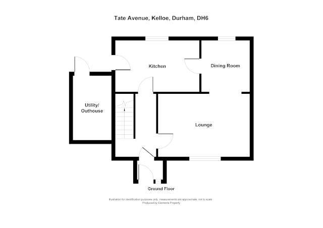 3 bed semi-detached house for sale in Tate Avenue, Durham - Property floorplan
