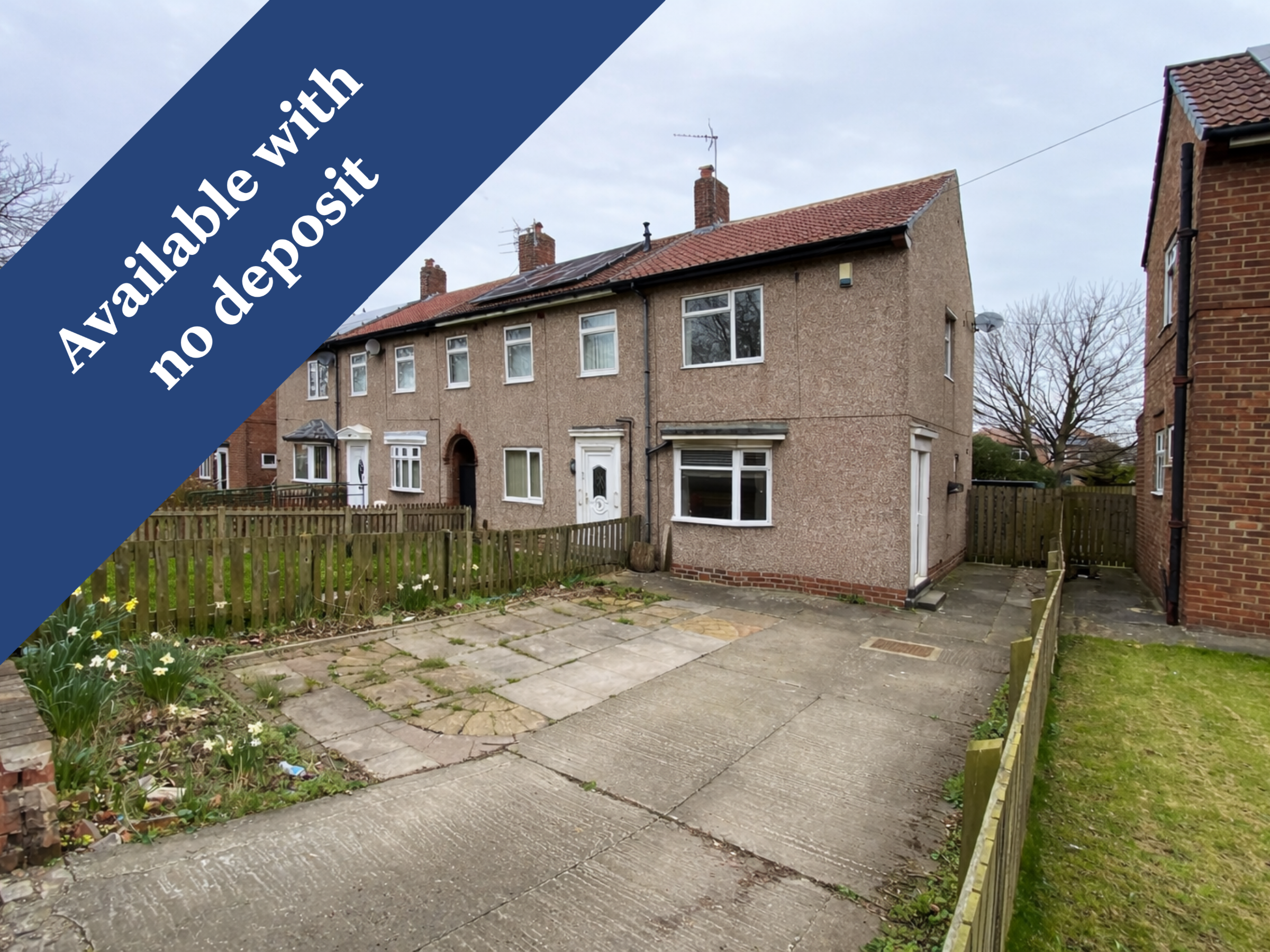 3 bed semi-detached house to rent in Prince Edward Road, South Shields - Property Image 1