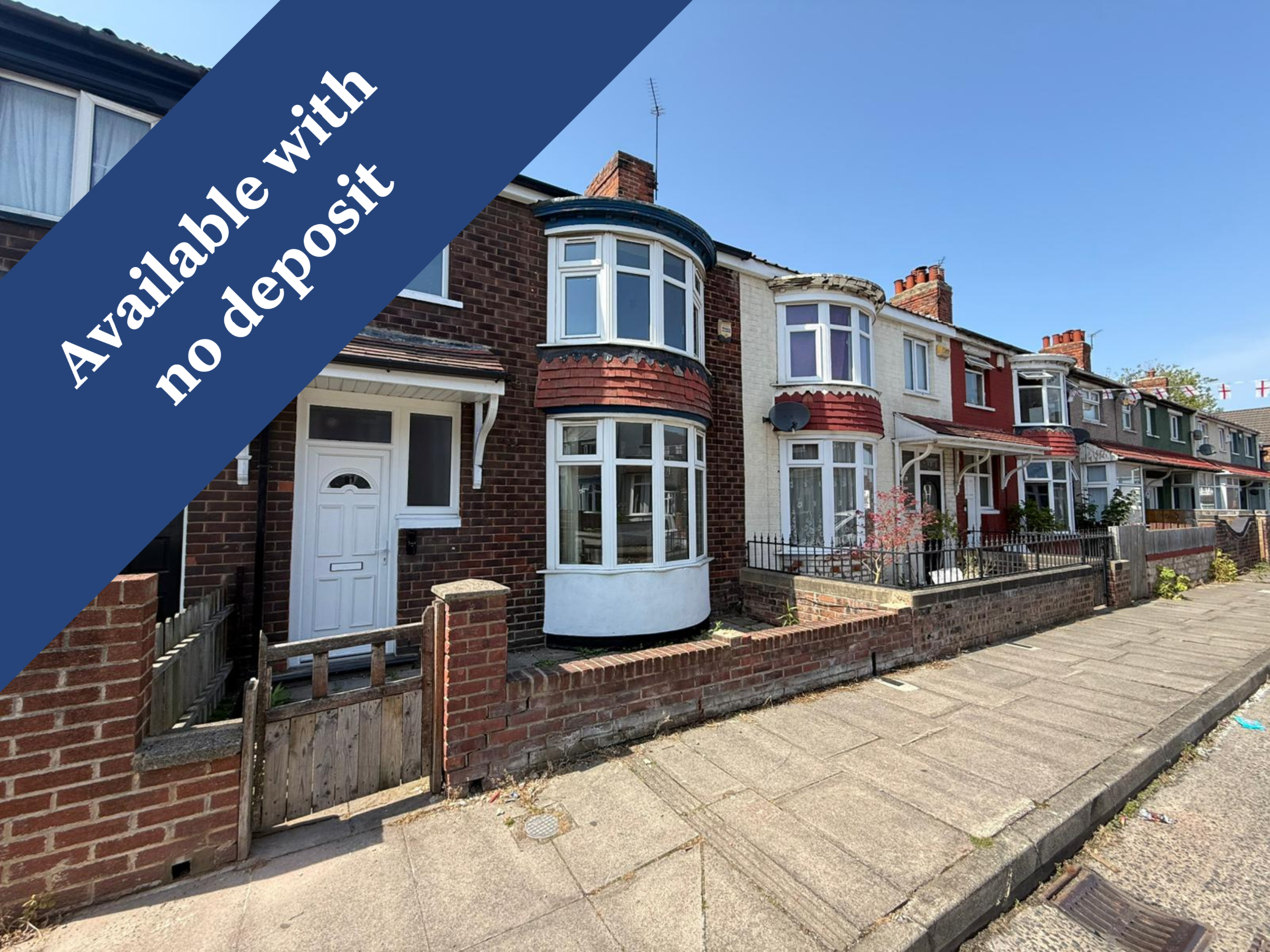 3 bed terraced house to rent in Meath Street, Middlesborough - Property Image 1