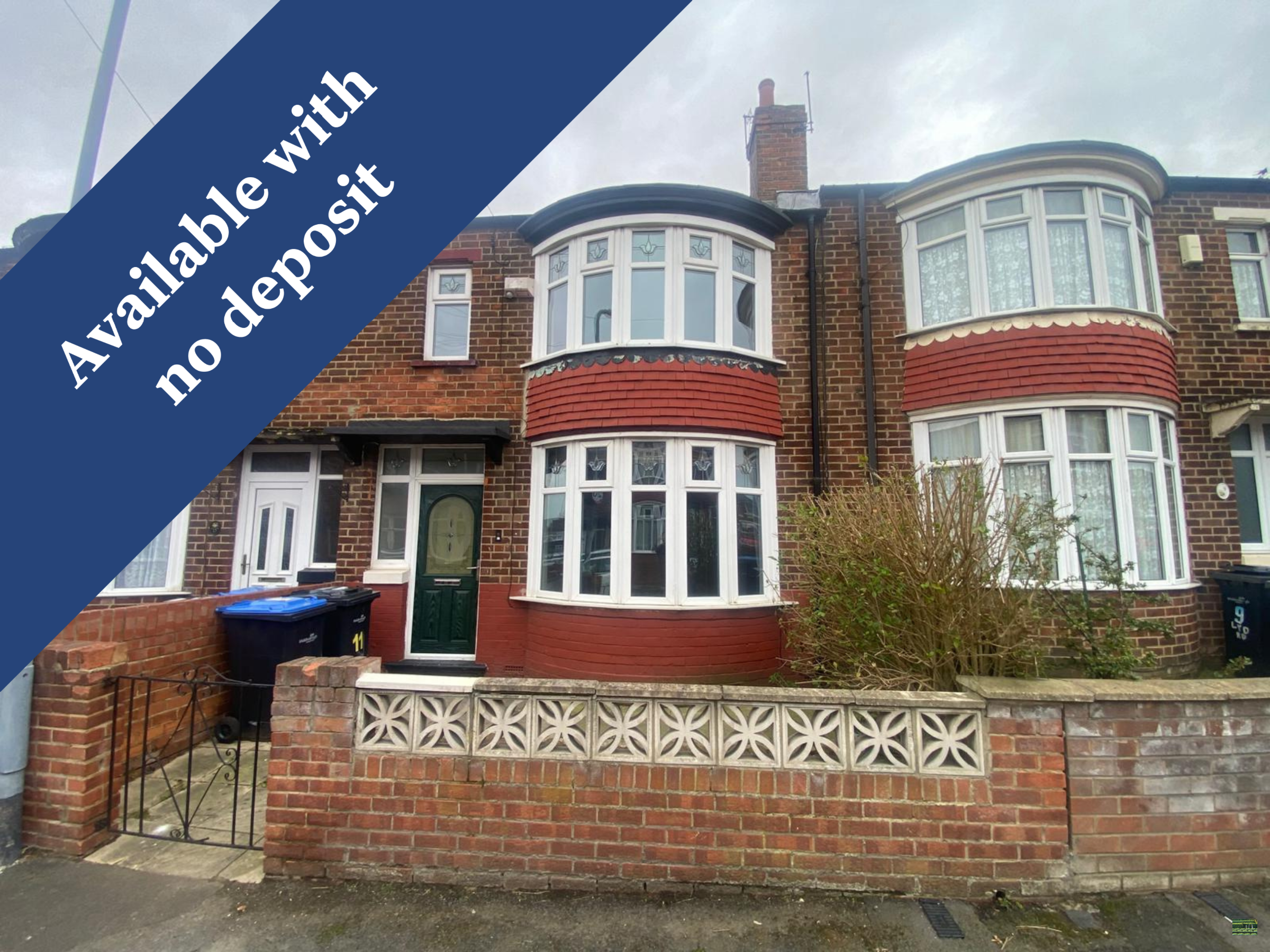 3 bed terraced house to rent in Lydbrook Road, Middlesbrough - Property Image 1