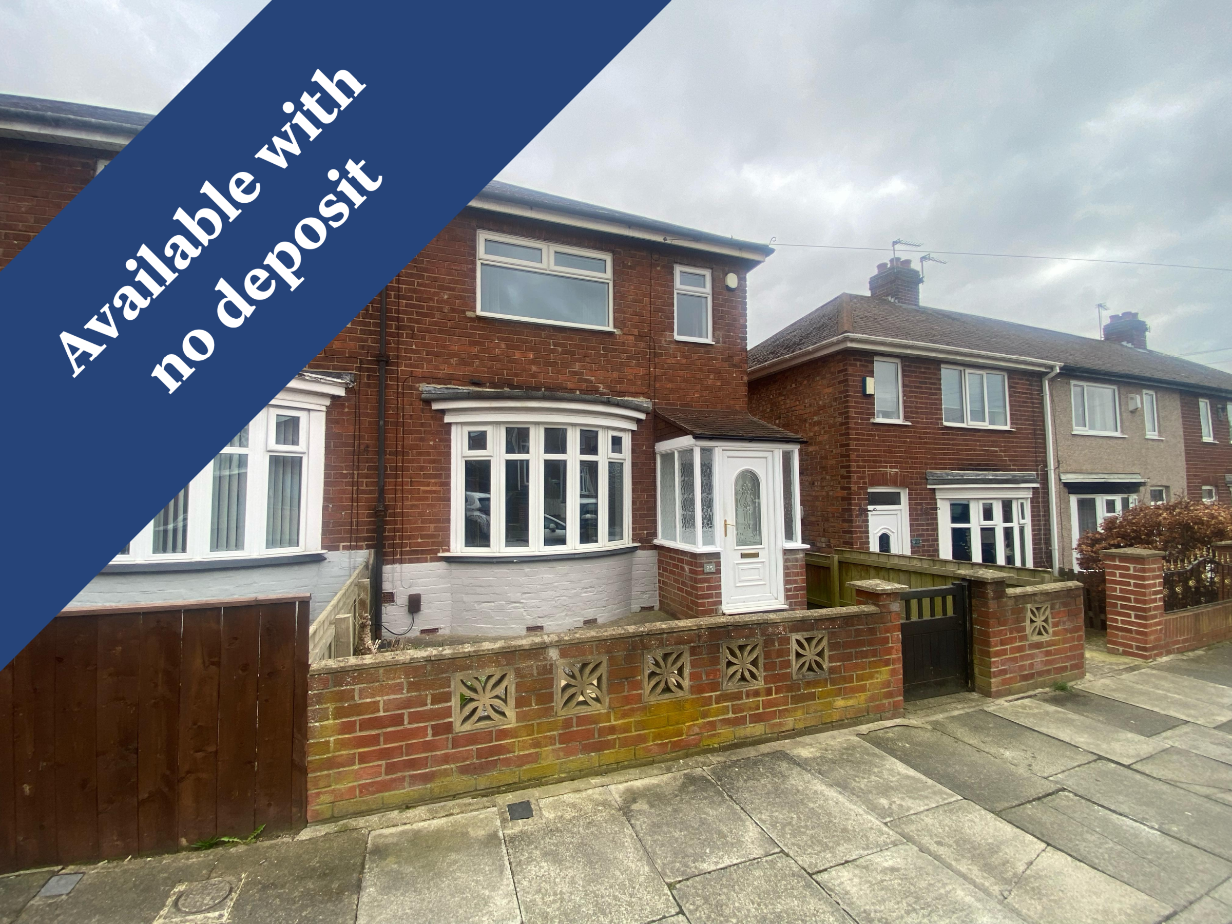 2 bed semi-detached house to rent in Chadburn Road, Stockton-on-Tees, TS20