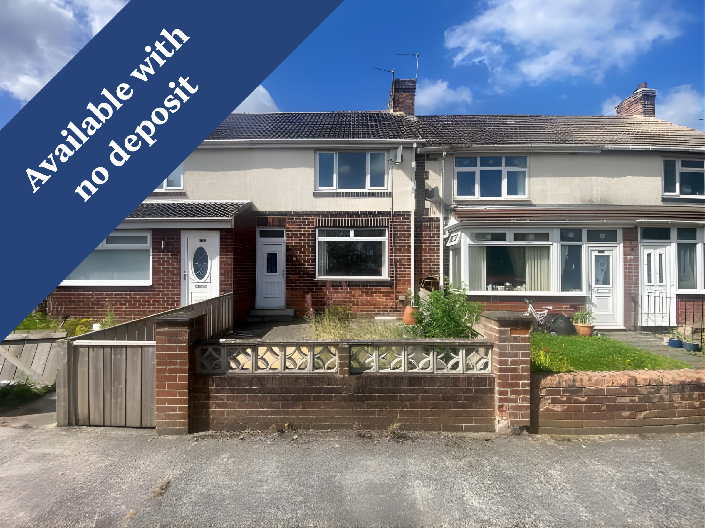 3 bed terraced house to rent in Cravens Cottages, Wingate  - Property Image 1