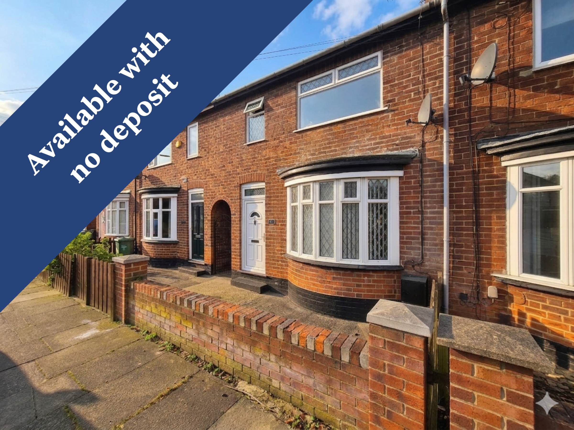 3 bed terraced house to rent in Brinkburn Road, Stockton-on-Tees - Property Image 1