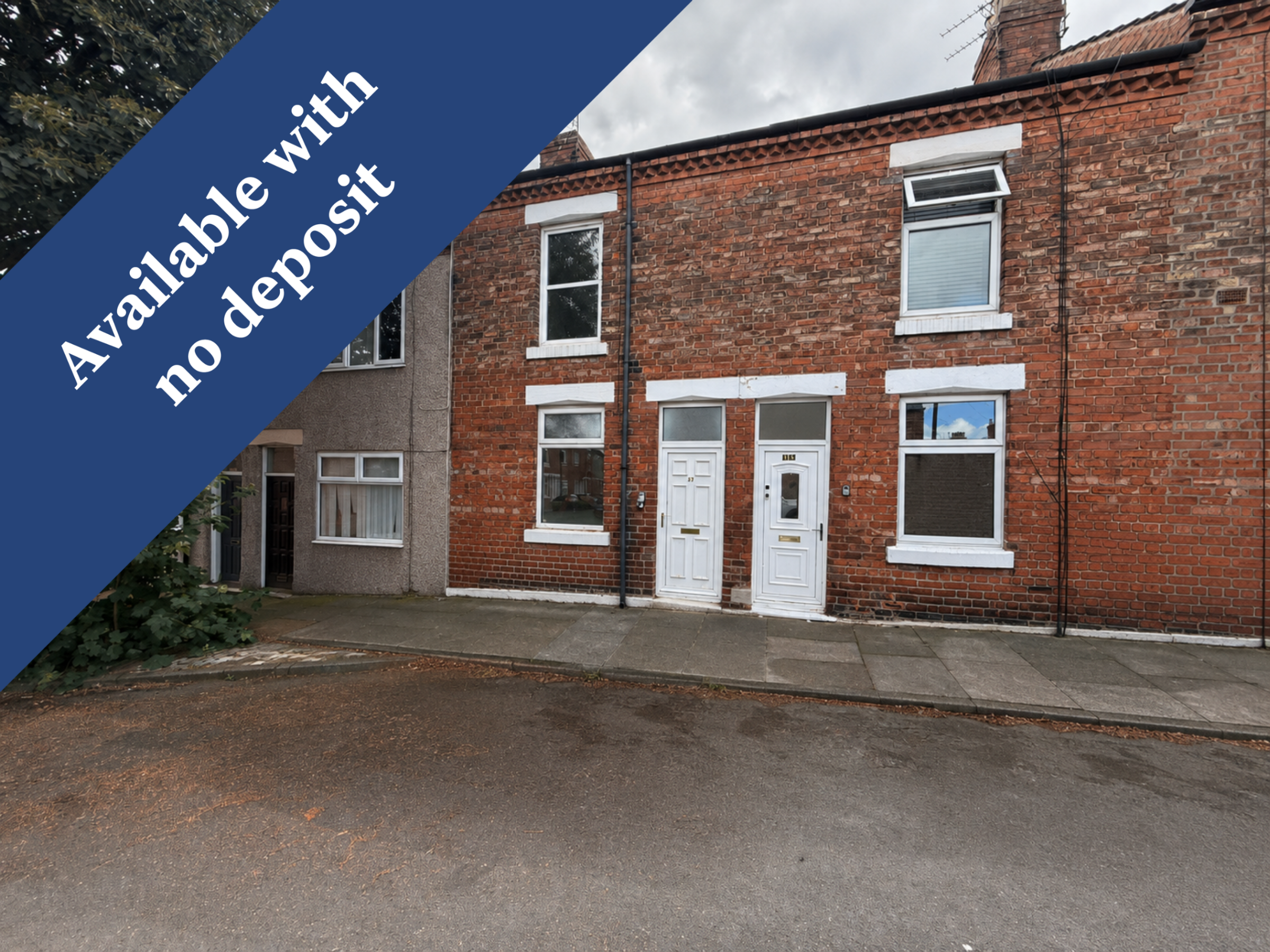 2 bed terraced house to rent in Branksome Terrace, Darlington  - Property Image 1