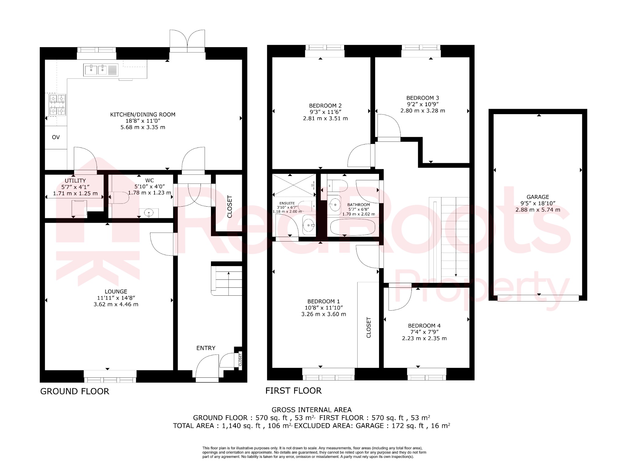 4 bed detached house for sale in Featherstone, Pontefract, West Yorkshire, WF7 - Property floorplan