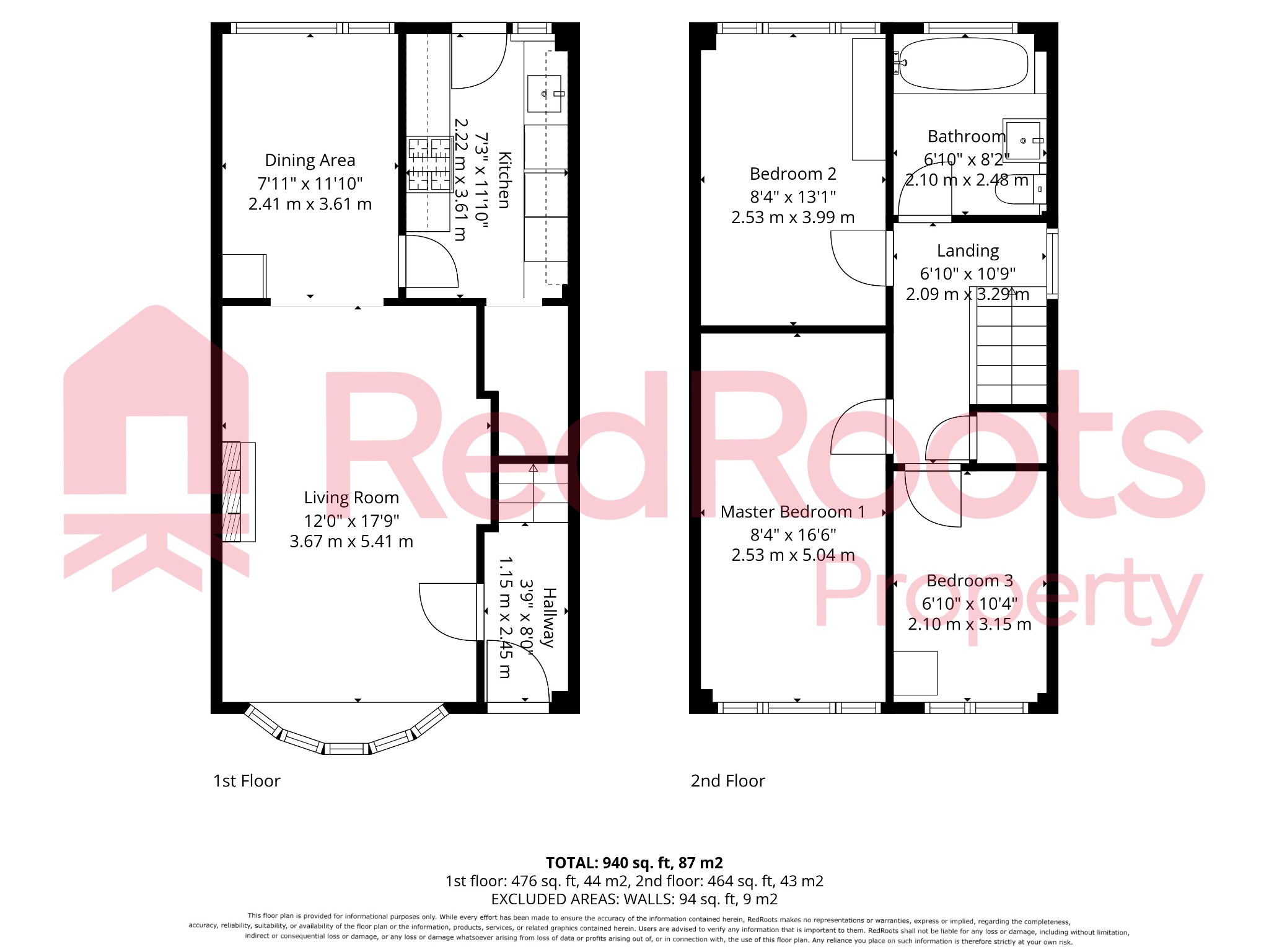 3 bed detached house for sale in Newton Lane, Outwood, WF1 - Property floorplan
