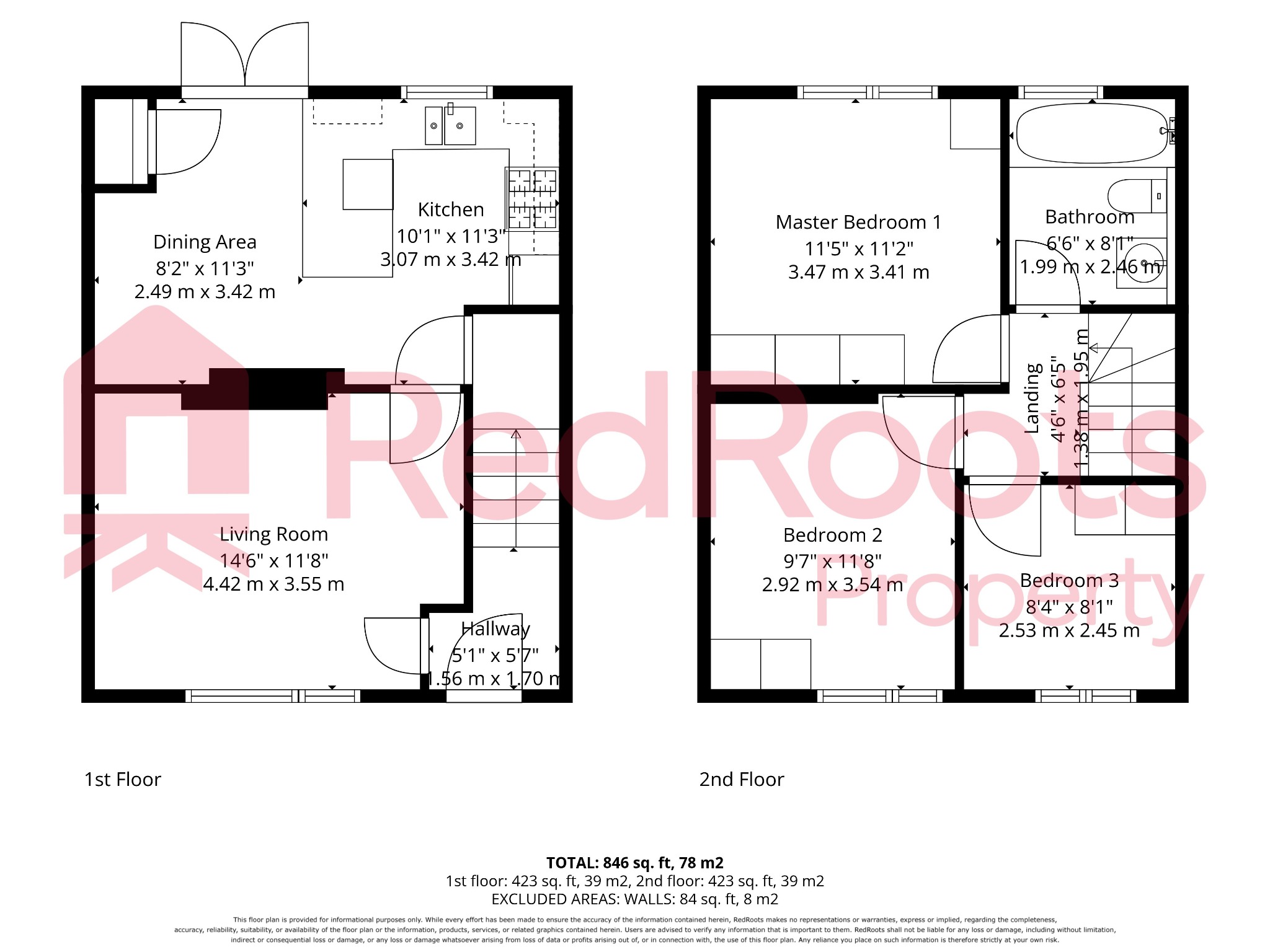 3 bed terraced house for sale in Barnes Avenue, Wrenthorpe - Property floorplan
