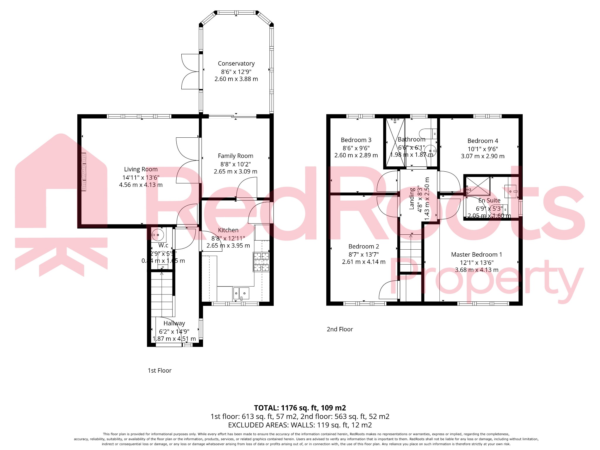 4 bed detached house for sale in Hatfeild View, WF1 - Property floorplan