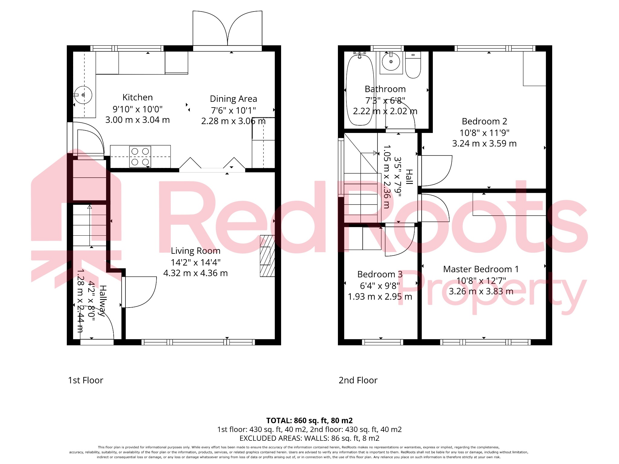 3 bed semi-detached house for sale in 4 Newton Close, Newton Hill - Property floorplan