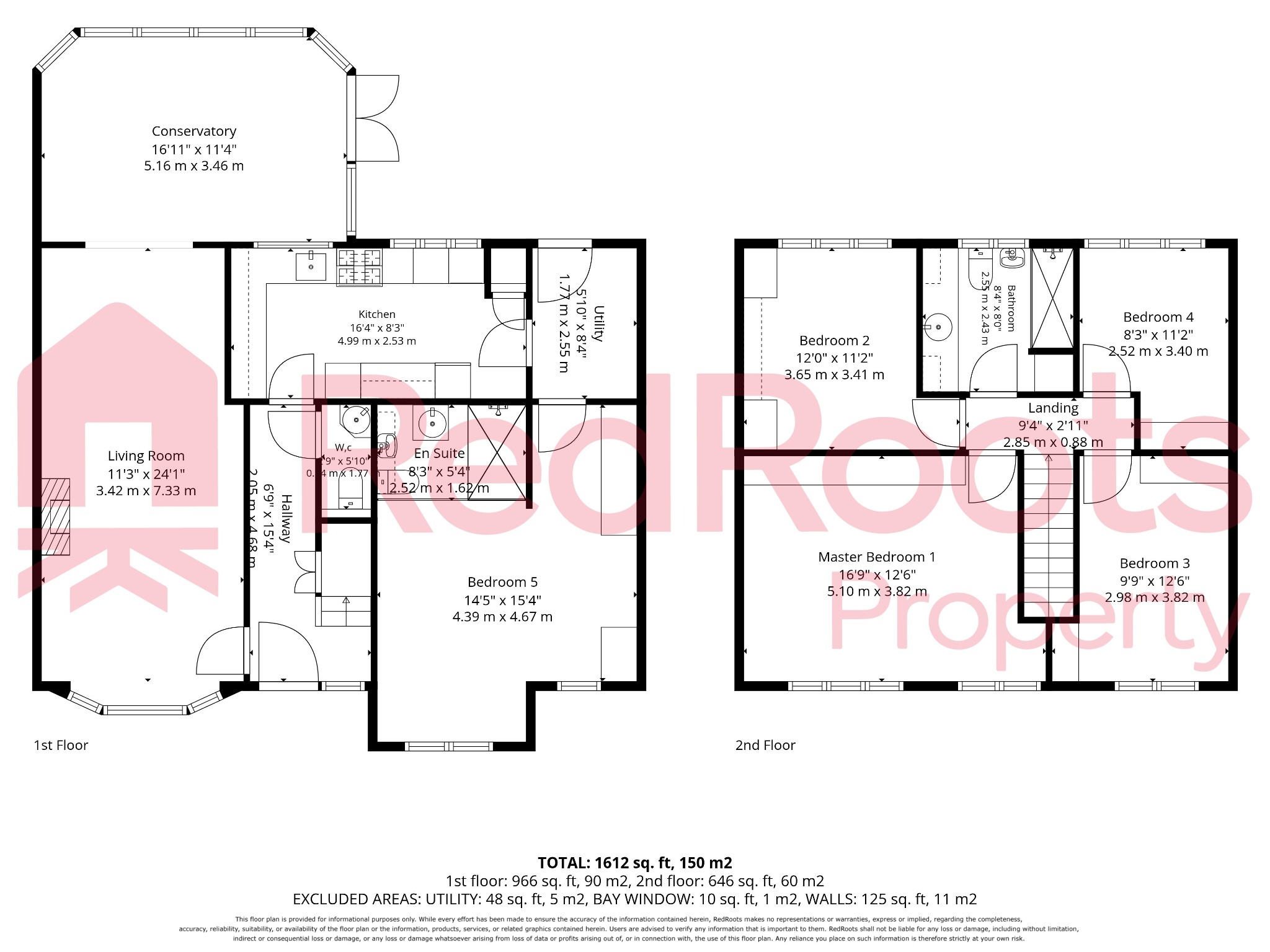 5 bed detached house for sale in Brookfields, Netherton - Property floorplan