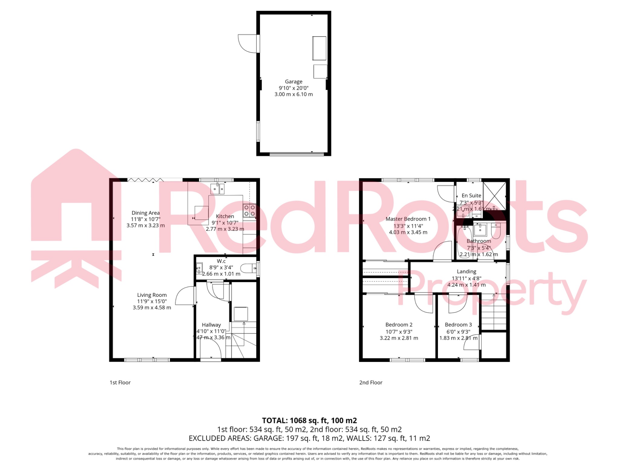 3 bed detached house for sale in Hartshorn Road, Armthorpe, Doncaster, South Yorkshire, DN3 - Property floorplan
