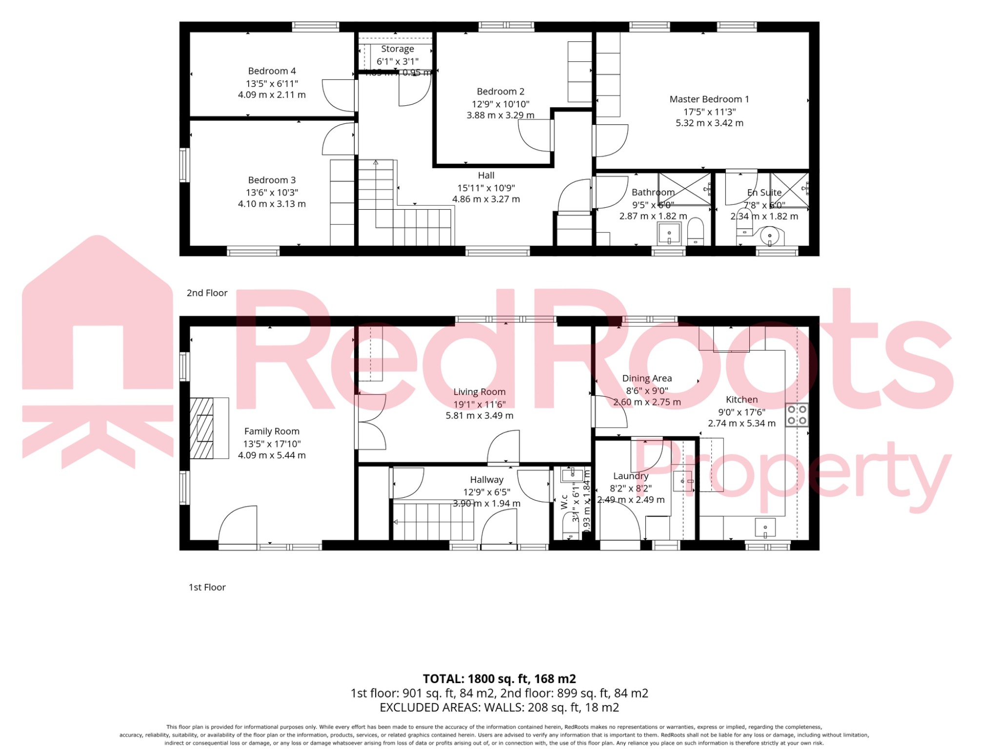 4 bed semi-detached house for sale in Thorpe in Balne, Doncaster, DN6 - Property floorplan