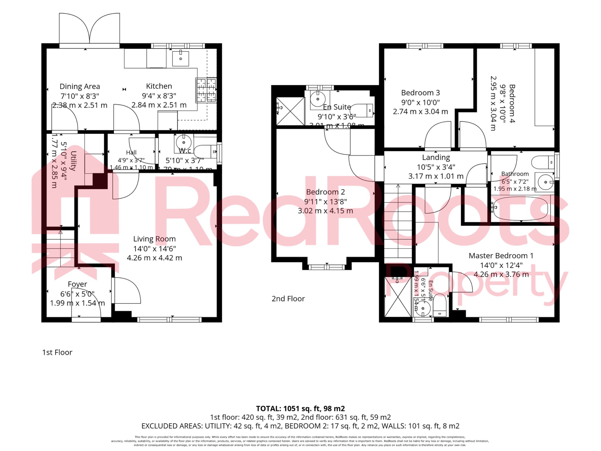 4 bed link detached house for sale in Donnelly Road, Armthorpe, Doncaster, DN3 - Property floorplan
