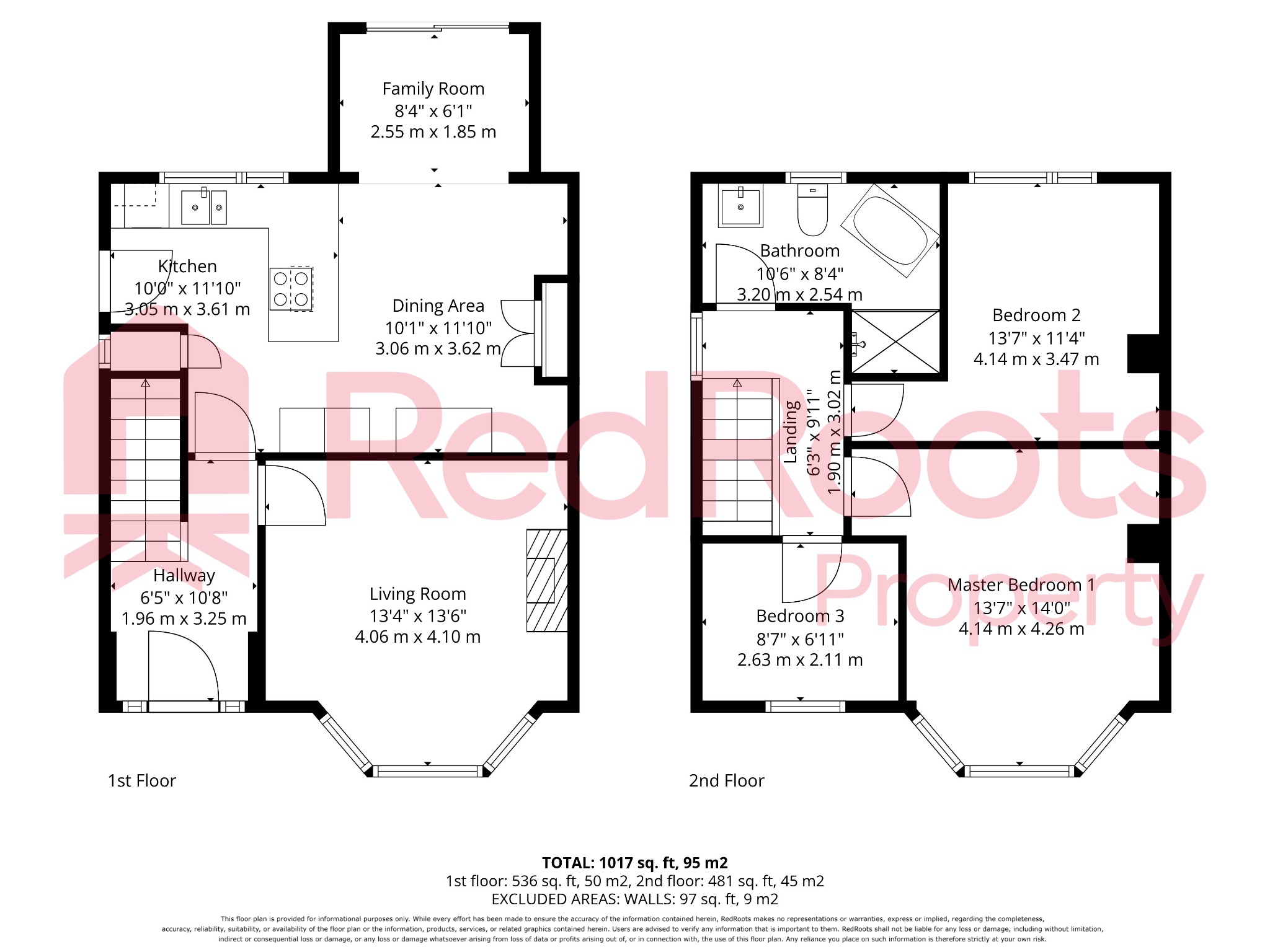 3 bed semi-detached house for sale in Cedar Road, Balby, Doncaster, DN4 9EX - Property floorplan