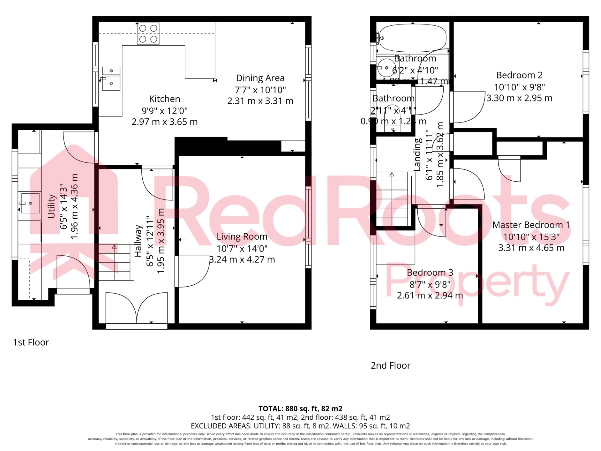 3 bed semi-detached house for sale in Violet Avenue, Edlington, Doncaster, South Yorkshire, DN12 1NP - Property floorplan