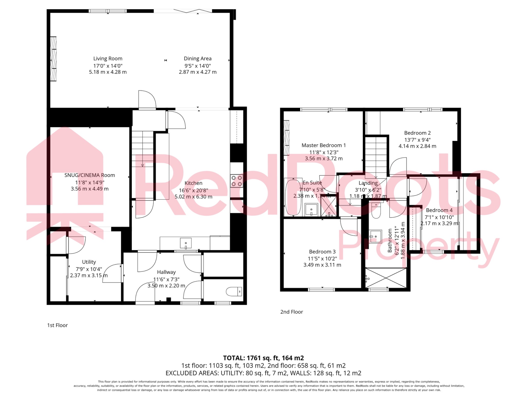 4 bed semi-detached house for sale in High Street, Arksey, Doncaster, South Yorkshire, DN5 - Property floorplan
