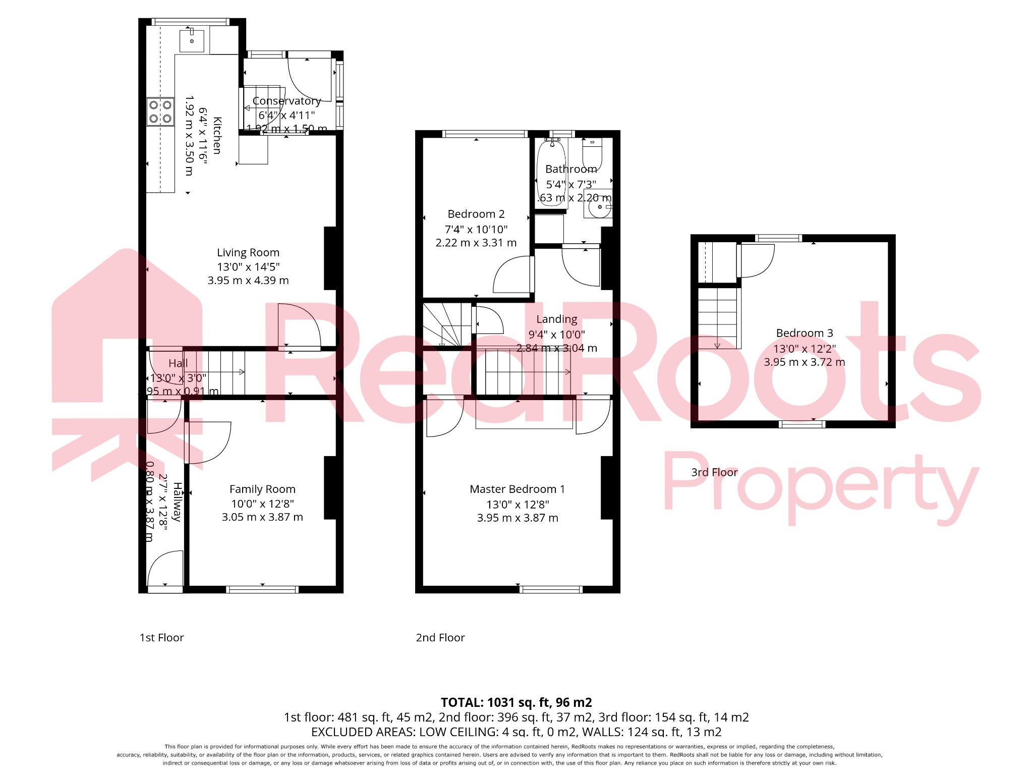 3 bed terraced house for sale in Mortomley Lane, High Green, S35 3HS - Property floorplan