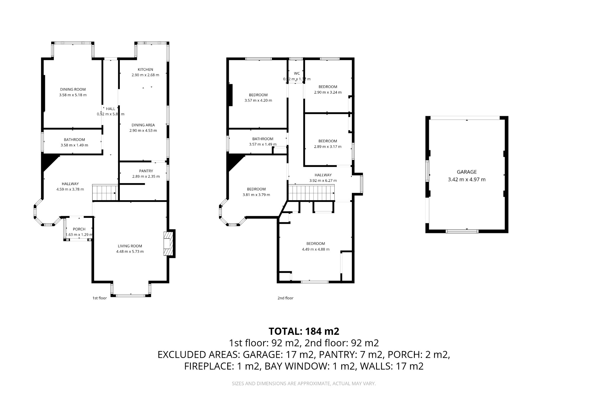 5 bed detached house for sale in Axholme Road, Doncaster, South Yorkshire, DN2 4AW - Property floorplan