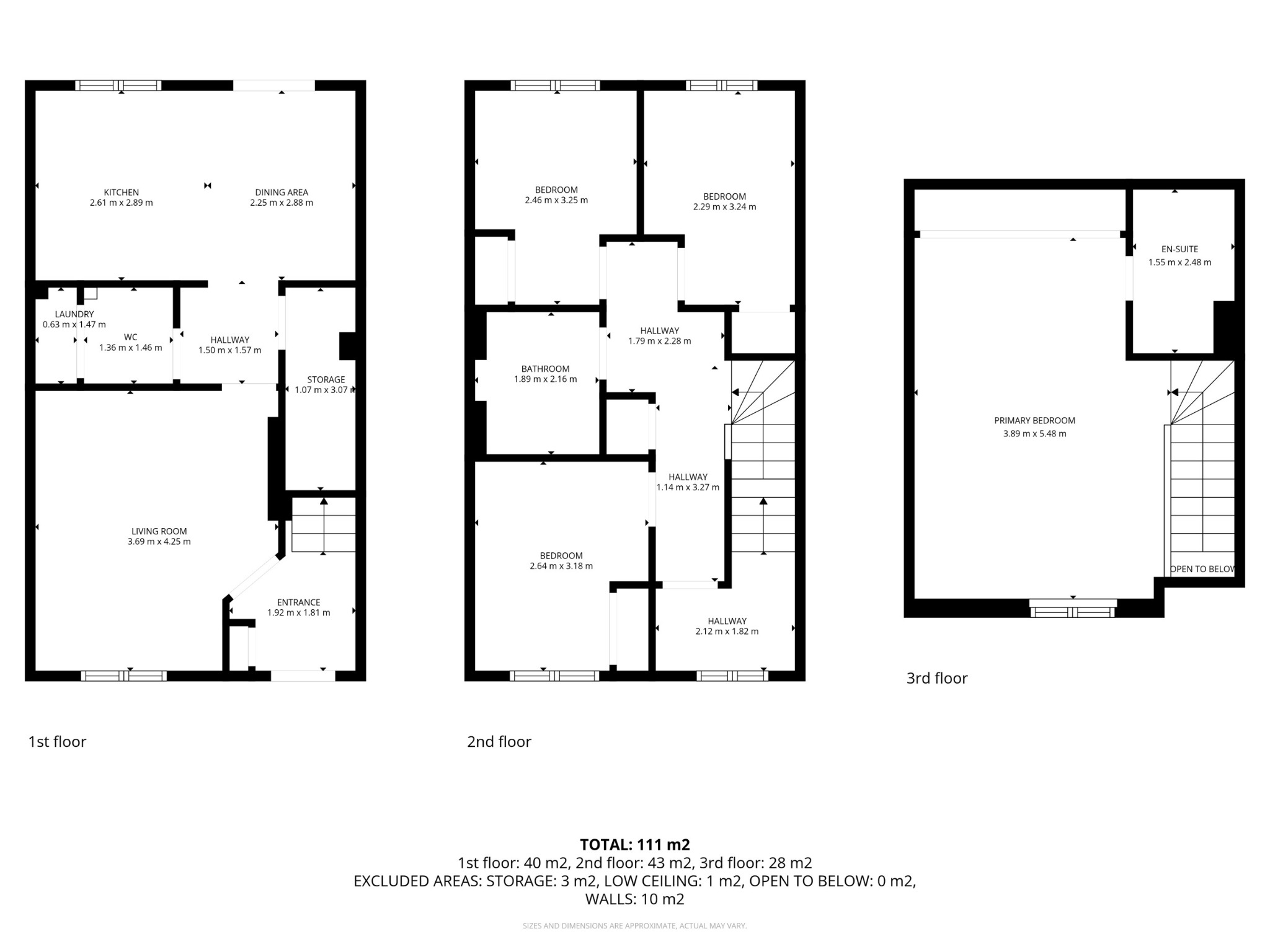 4 bed semi-detached house for sale in Cutter Lane, New Rossington, Doncaster, South Yorkshire, DN11 0HE - Property floorplan