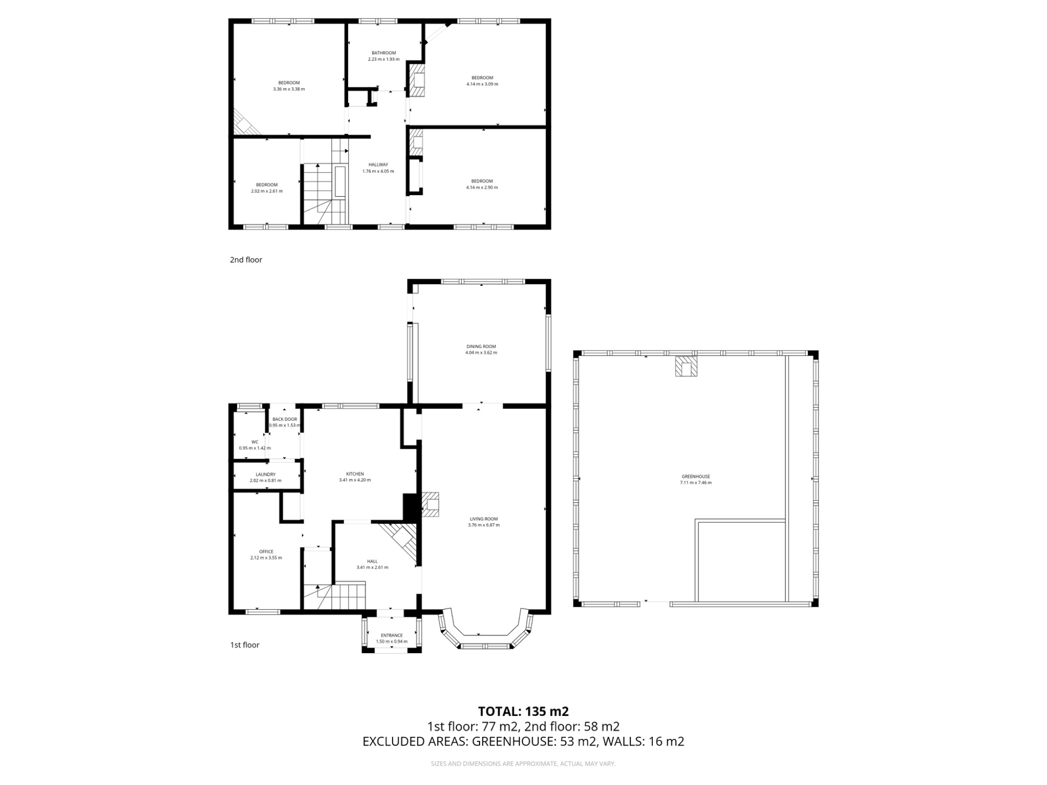 4 bed semi-detached house for sale in The Rigg, Park Drive, Sprotbrough, Doncaster, South Yorkshire, DN5 - Property floorplan