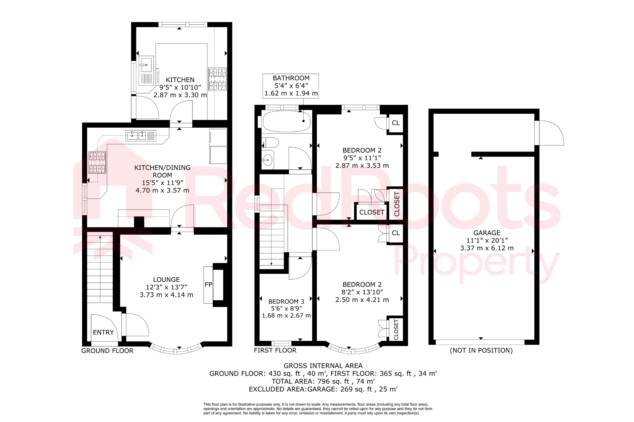 3 bed semi-detached house for sale in Ingleborough Drive, Doncaster, South Yorkshire, DN5 - Property floorplan