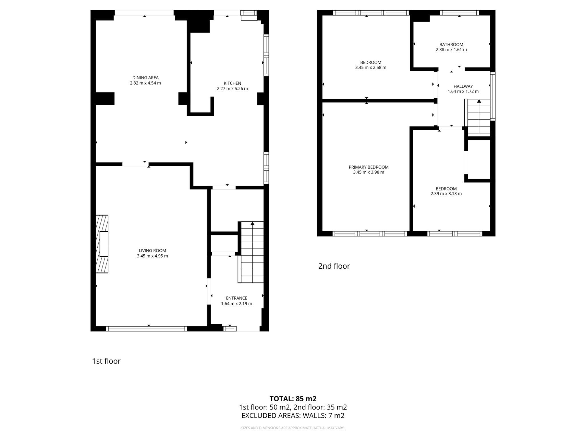 3 bed semi-detached house for sale in Cambourne Close, Adwick-Le-Street, Doncaster, DN6 - Property floorplan