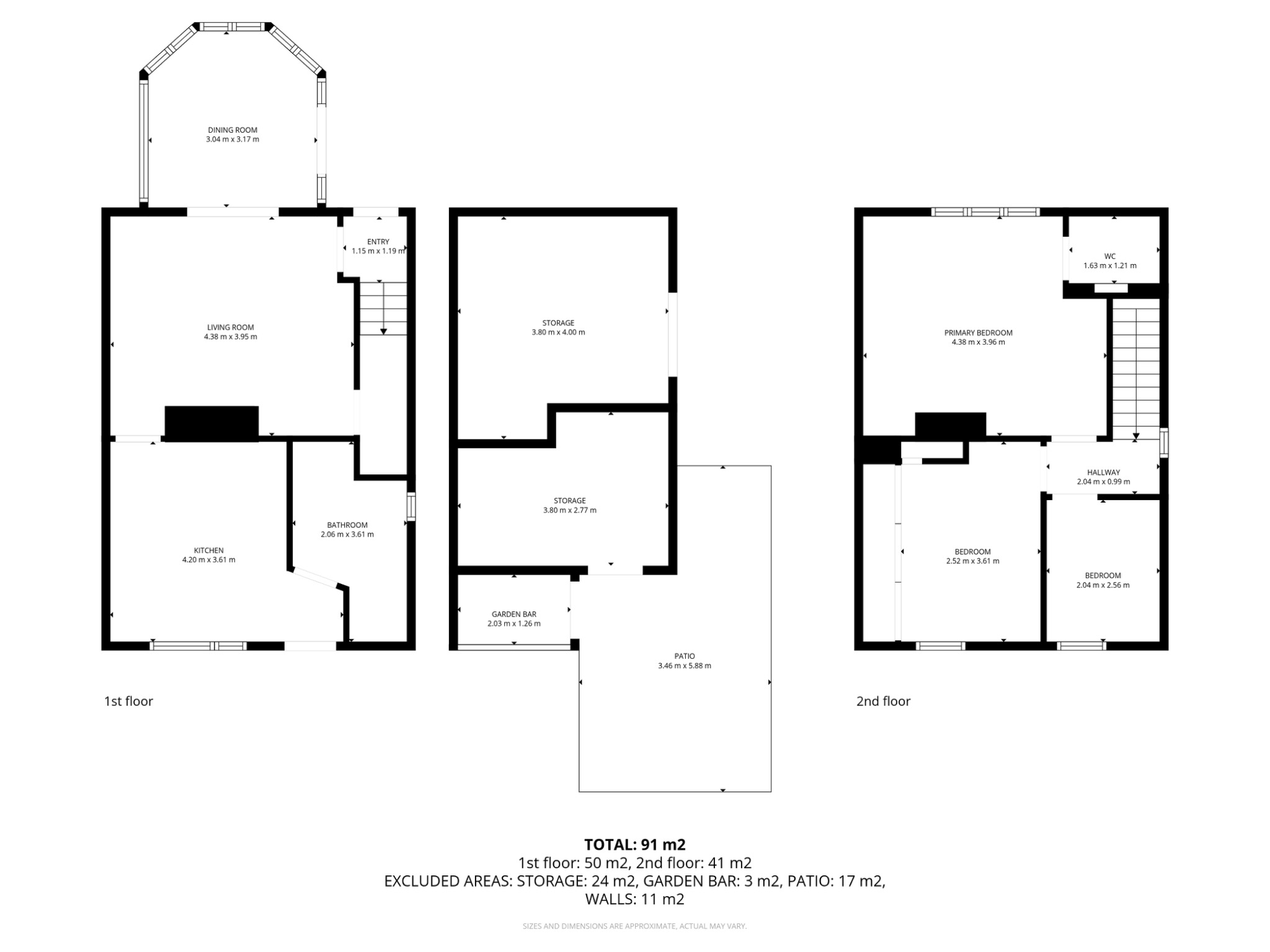 3 bed semi-detached house for sale in Cravendale, York Road, Doncaster, South Yorkshire, DN5 - Property floorplan