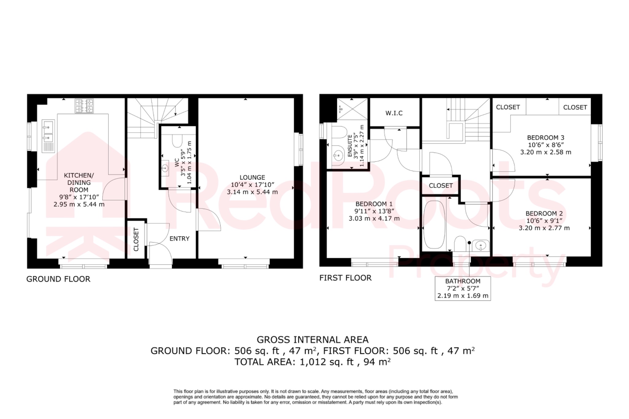 3 bed detached house for sale in Chester Drive, Doncaster, South Yorkshire, DN4 - Property floorplan