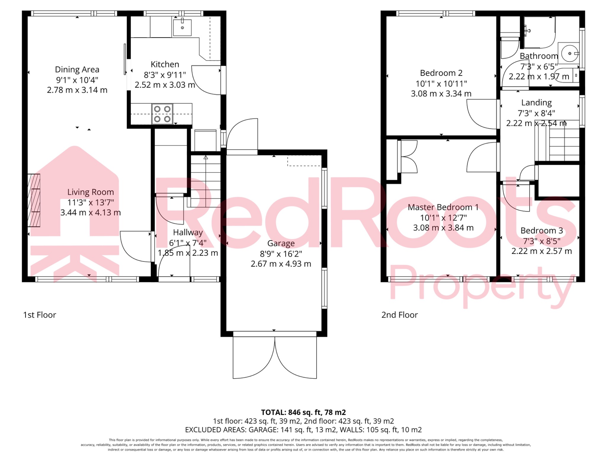 3 bed detached house for sale in Amersall Road, Doncaster, South Yorkshire, DN5 - Property floorplan